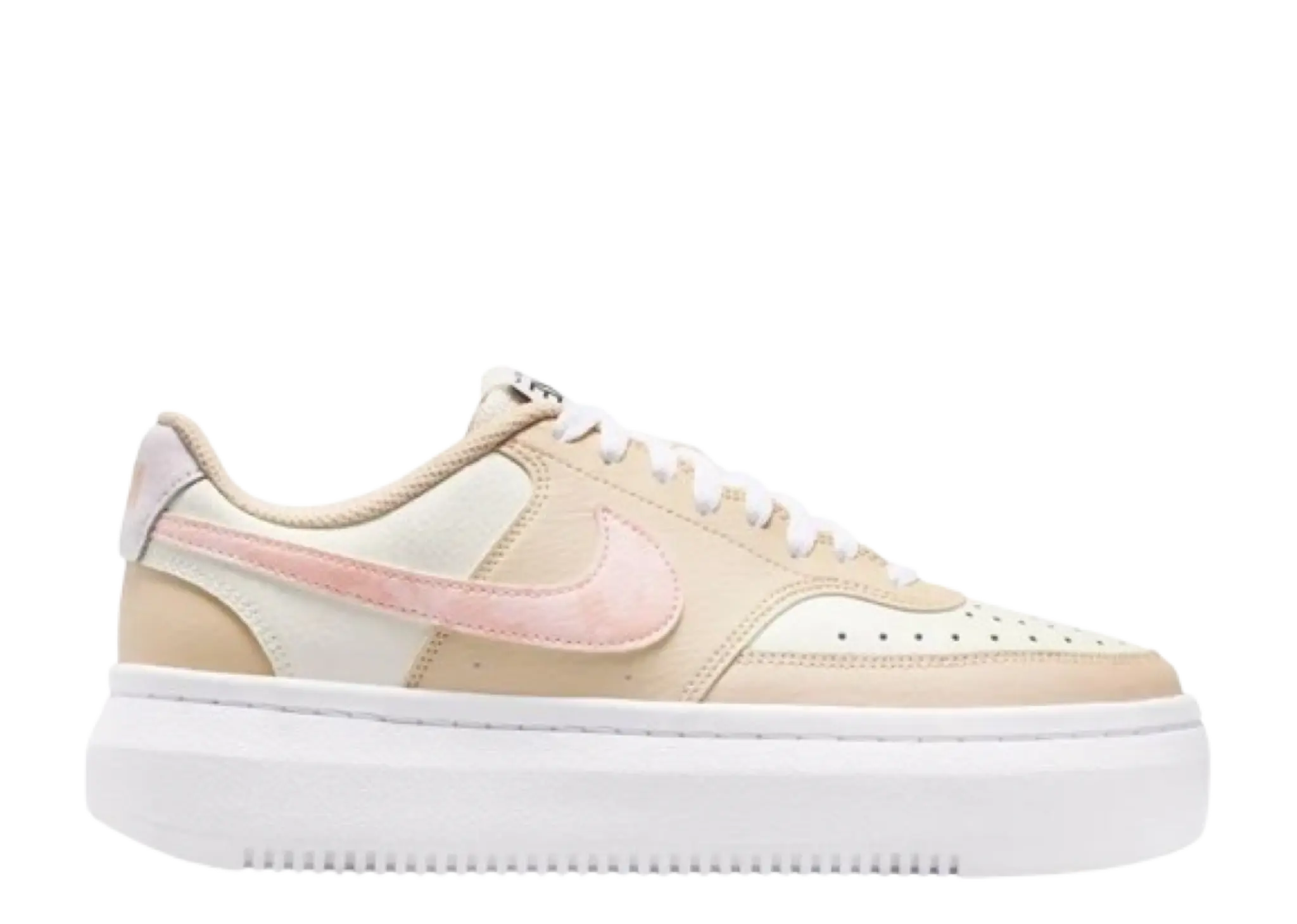Nike Court Vision Alta Low Sail White Sanddrift Arctic Orange (Women's)