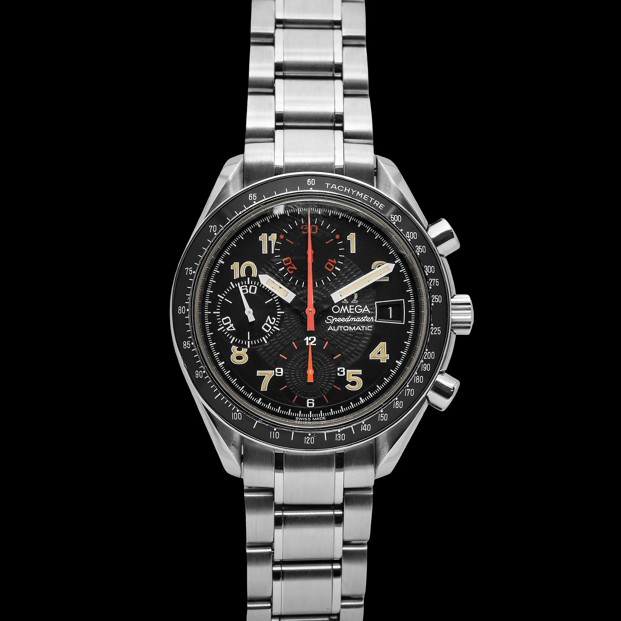 Omega Speedmaster Reduced JDM "Cosmos" Black Dial Ref : 3513.53.00 - photo 2