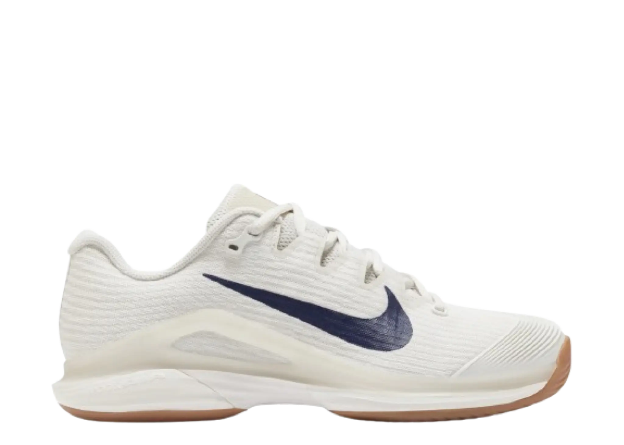 Nike Court Air Zoom Vapor 12 HC Summit White Phantom Gum Brown Blue (Women's)