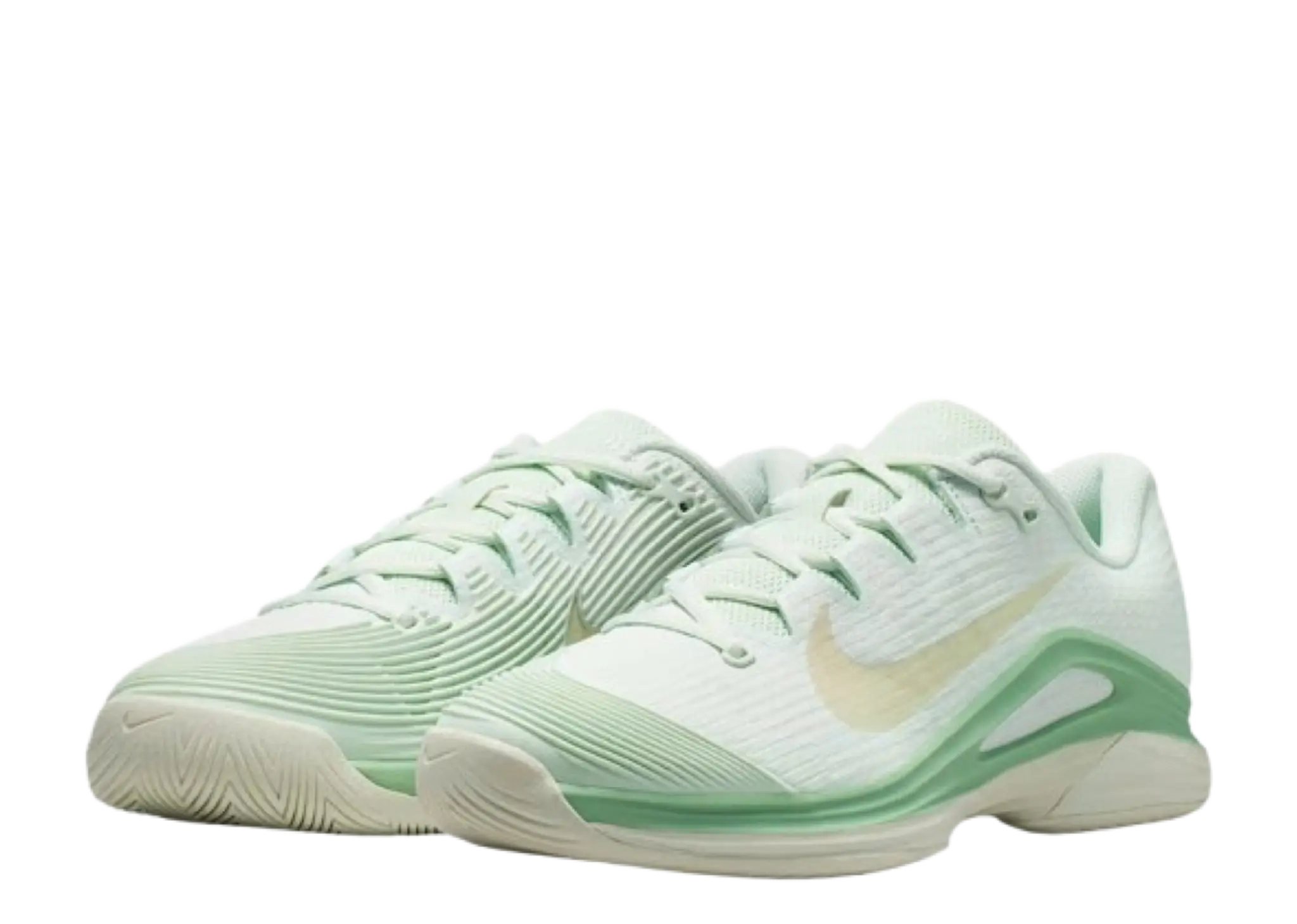 Nike Court Air Zoom Vapor 12 HC Barely Green Steam Coconut Milk (Women's) - photo 2