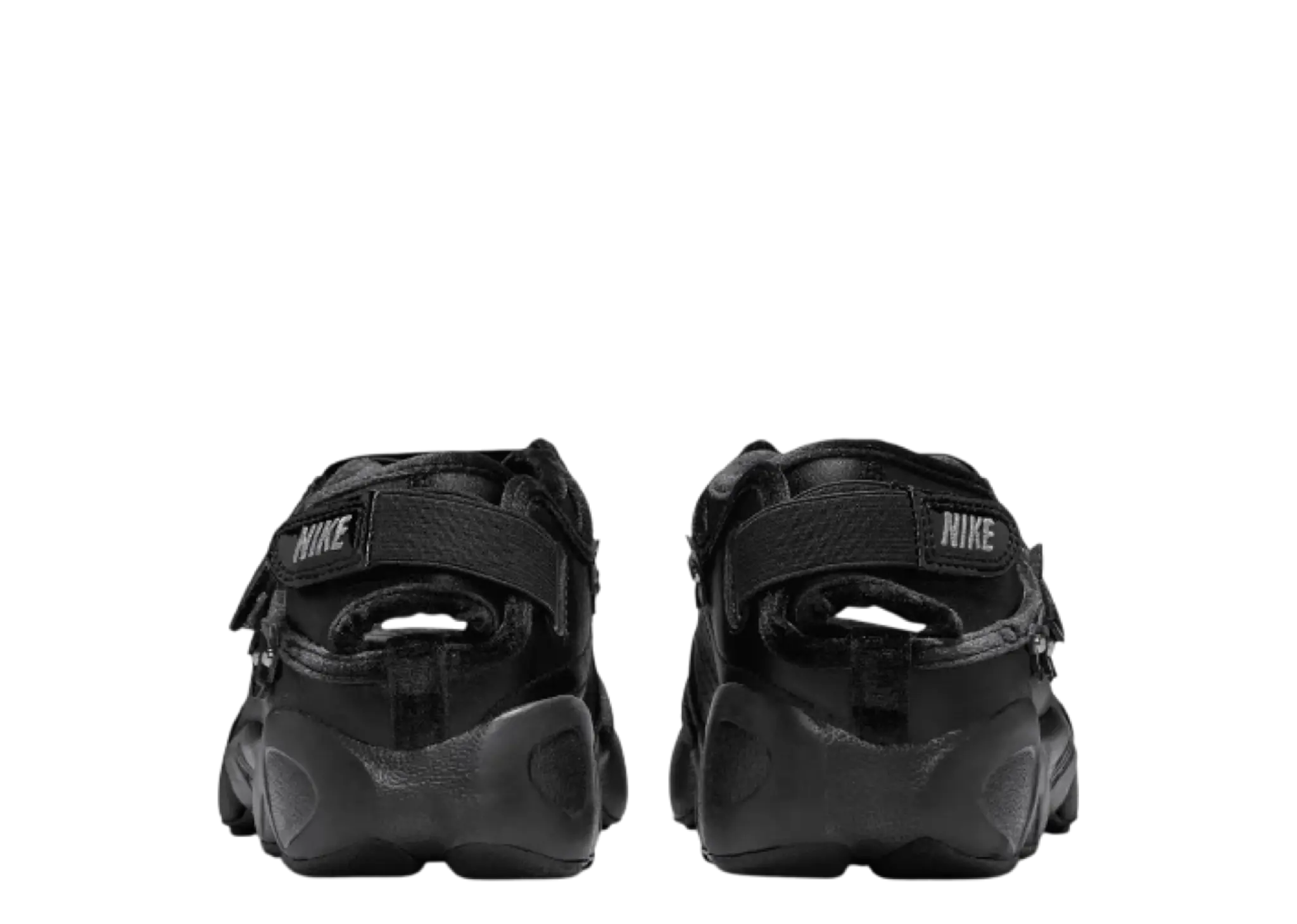 Nike Air Rift Florette Black Metallic Silver Wolf Grey (Women's) - photo 3
