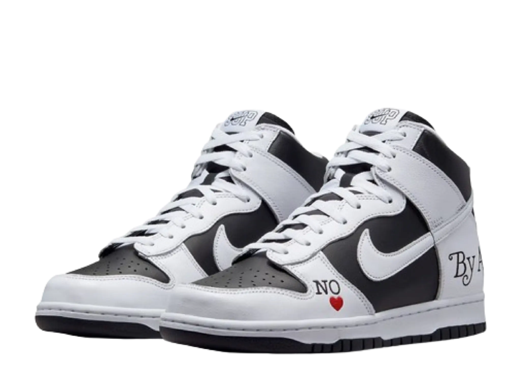 Nike SB Dunk High Supreme By Any Means Black - photo 2