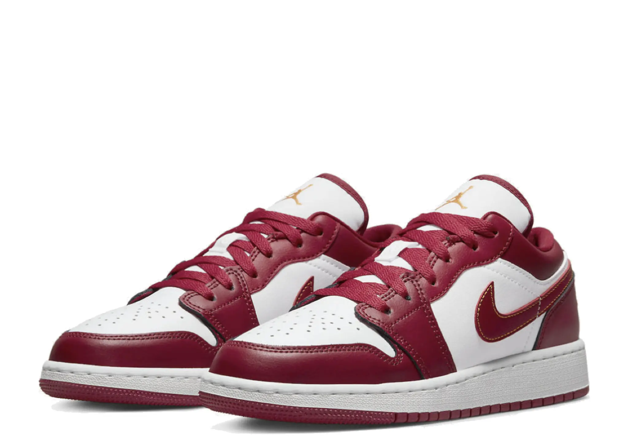Air Jordan 1 Low Cardinal Red (Grade School) - photo 2