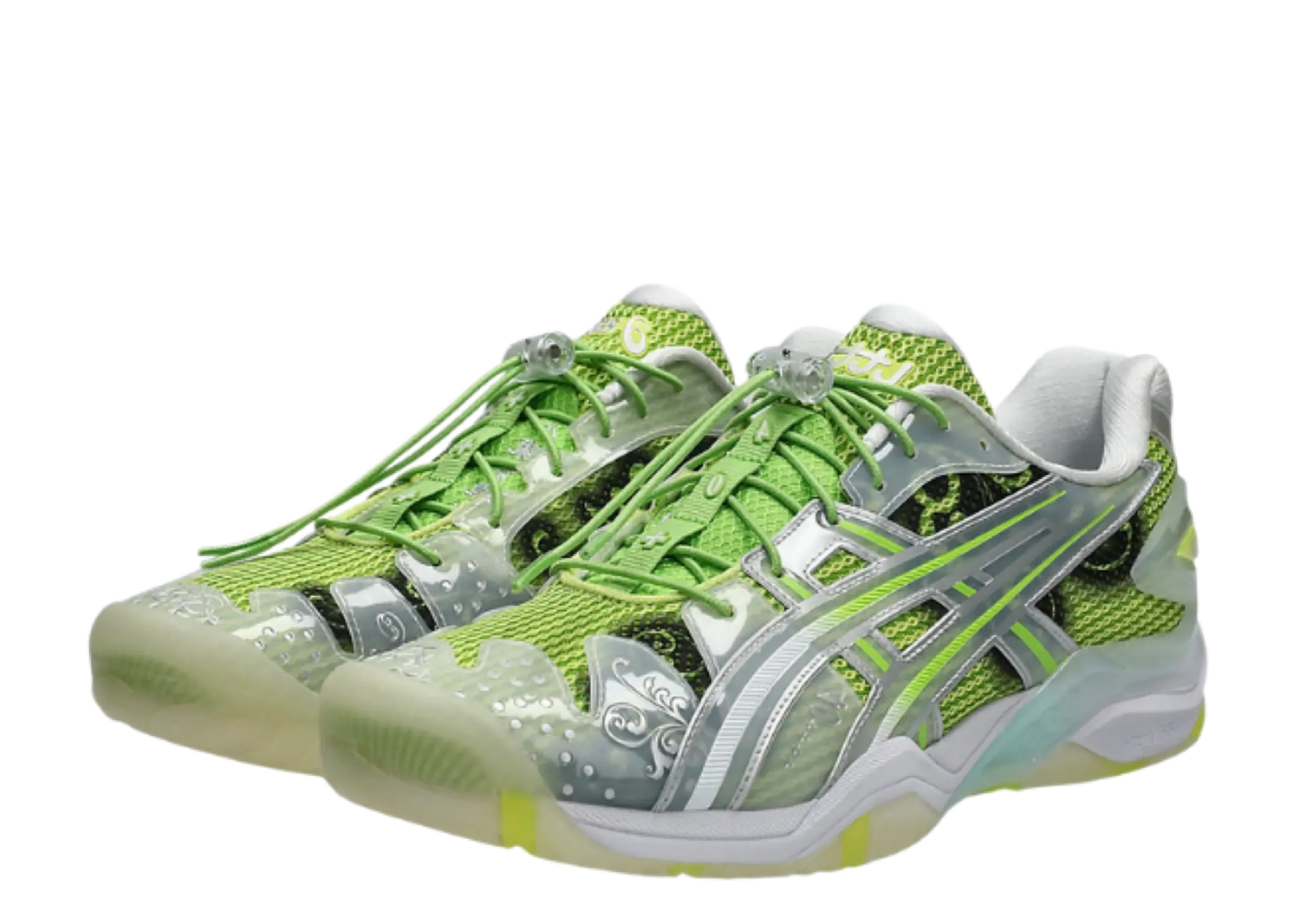 ASICS Gel-Resolution 5 Little Tokyo Table Tennis Parrot Green - photo 2