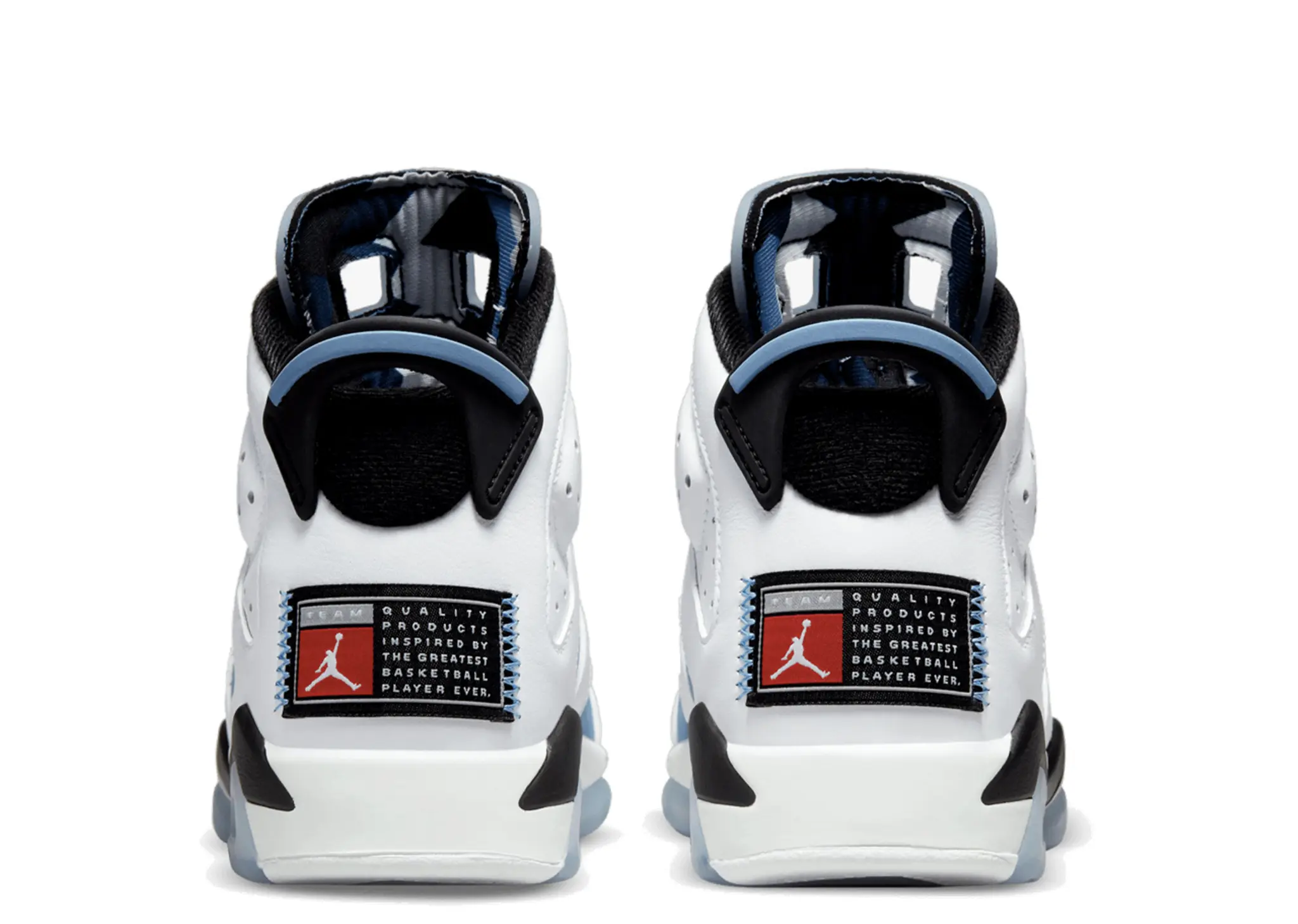 Jordan 6 Retro UNC White (Grade School) - photo 3