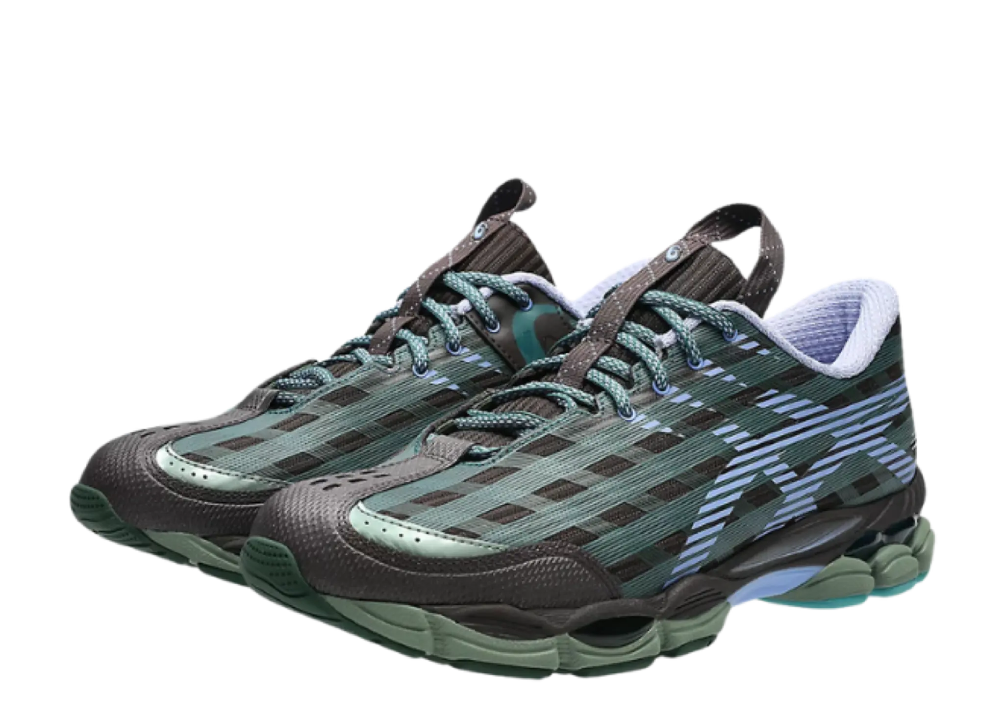 ASICS US8-S Gel-SJ33 Kiko Kostadinov Roasted Coffee Periwinkle - photo 2
