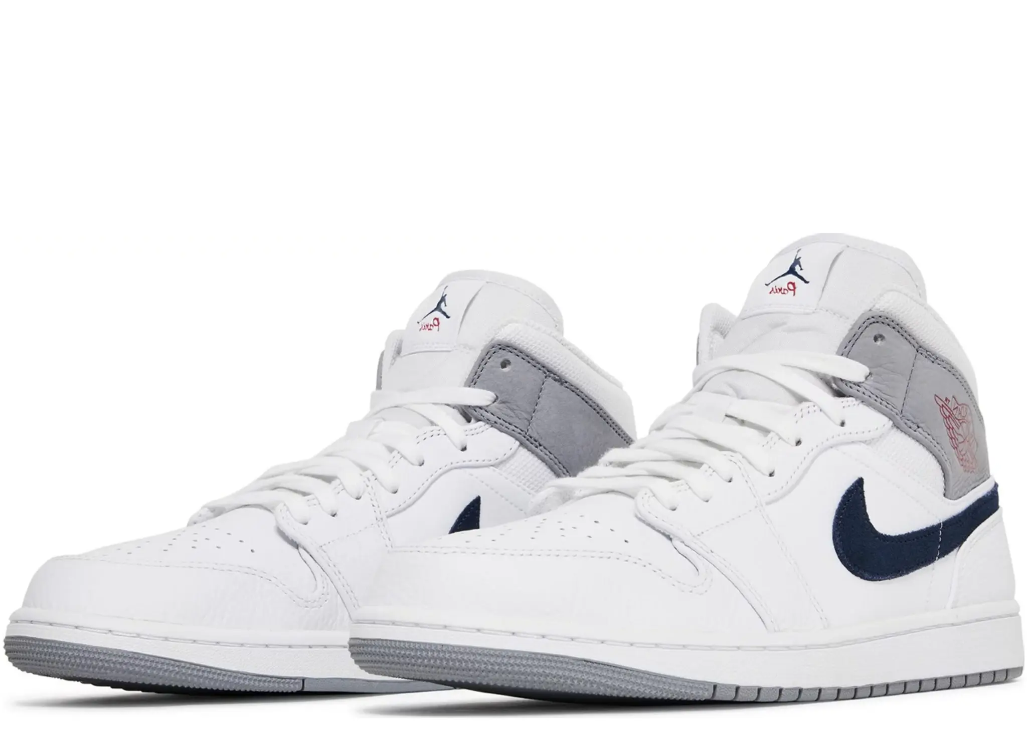 Air Jordan 1 Mid Paris White - photo 2