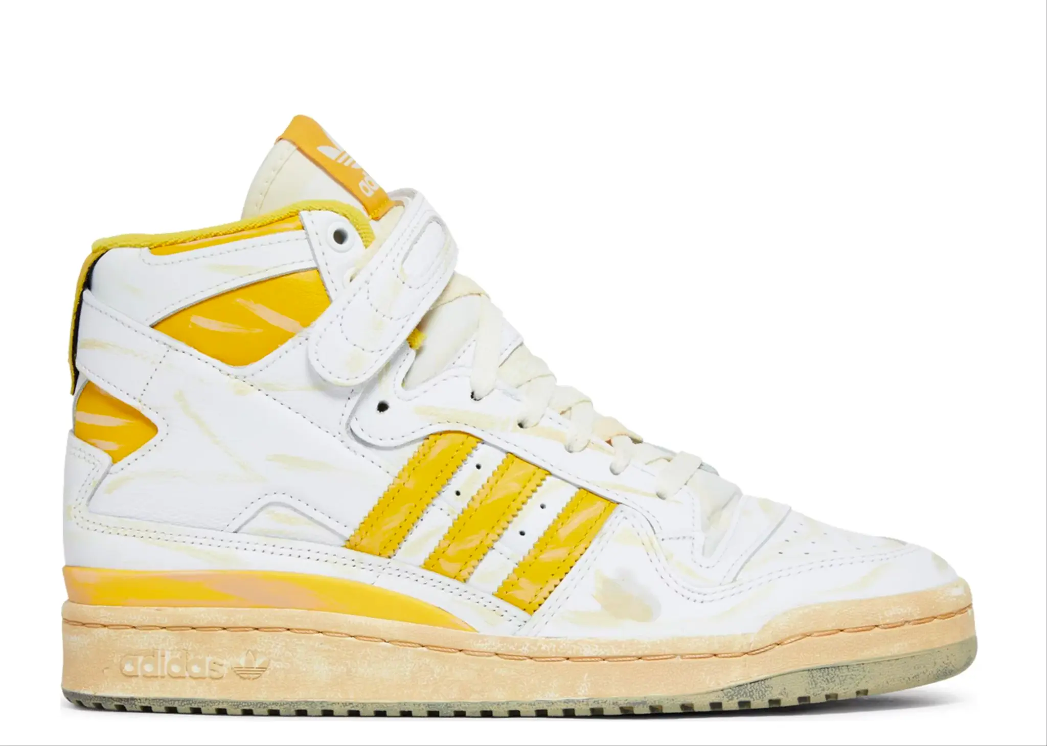 Adidas Forum 84 Hi AEC White Hazy Yellow