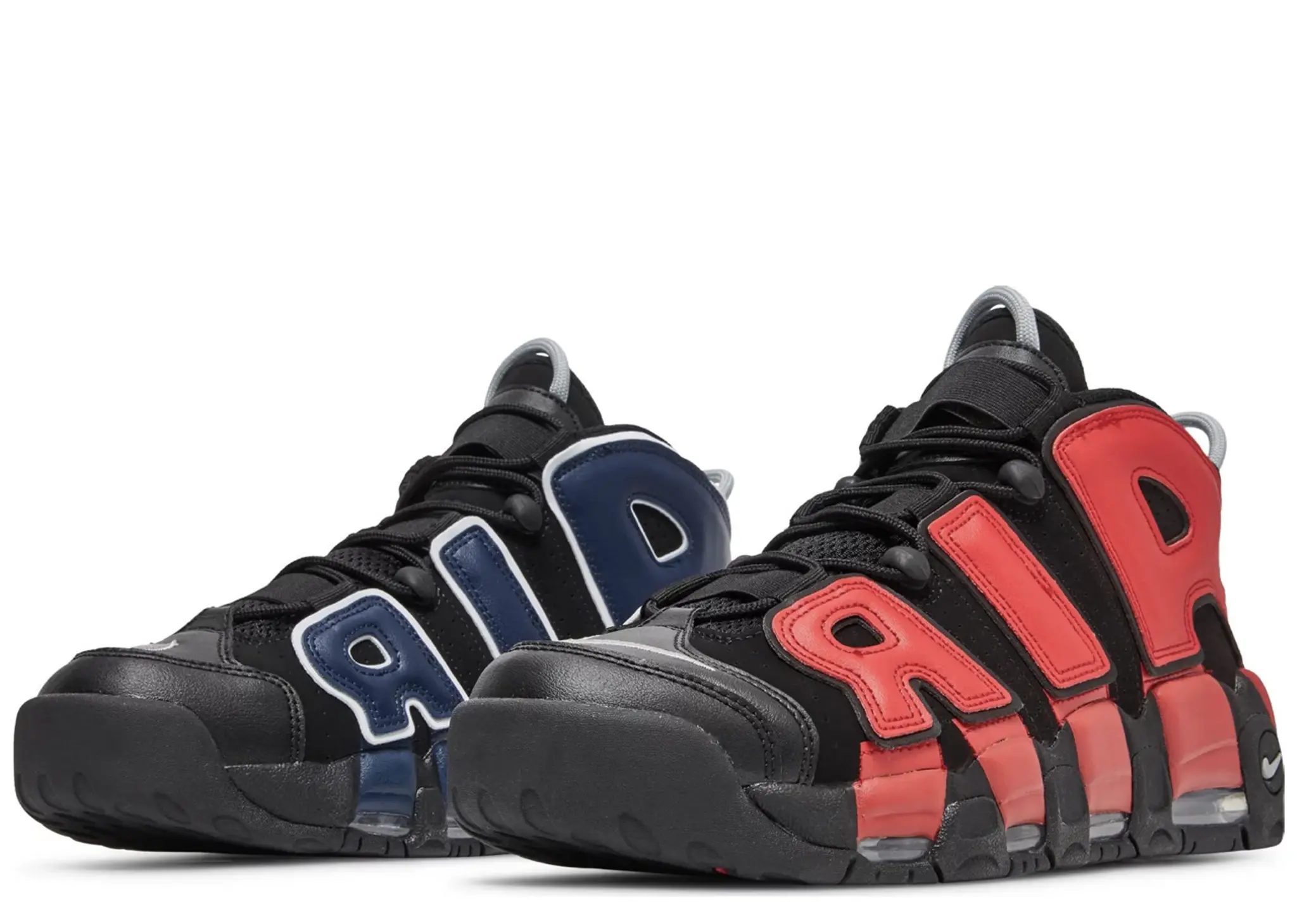 Nike Air More Uptempo Alternates Split Navy Red - photo 2