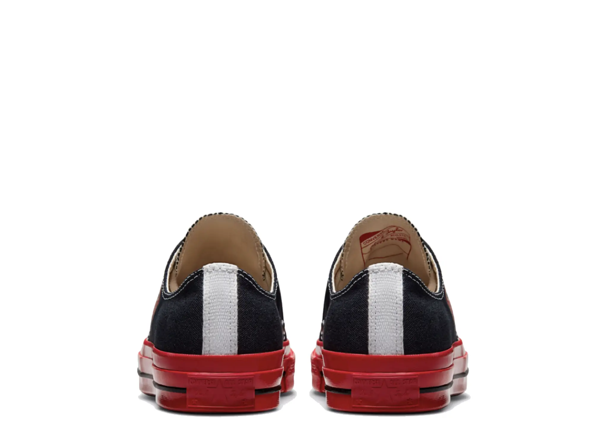 Converse Chuck Taylor All-Star 70's Ox Comme des Garcons PLAY Black Red Midsole - photo 3