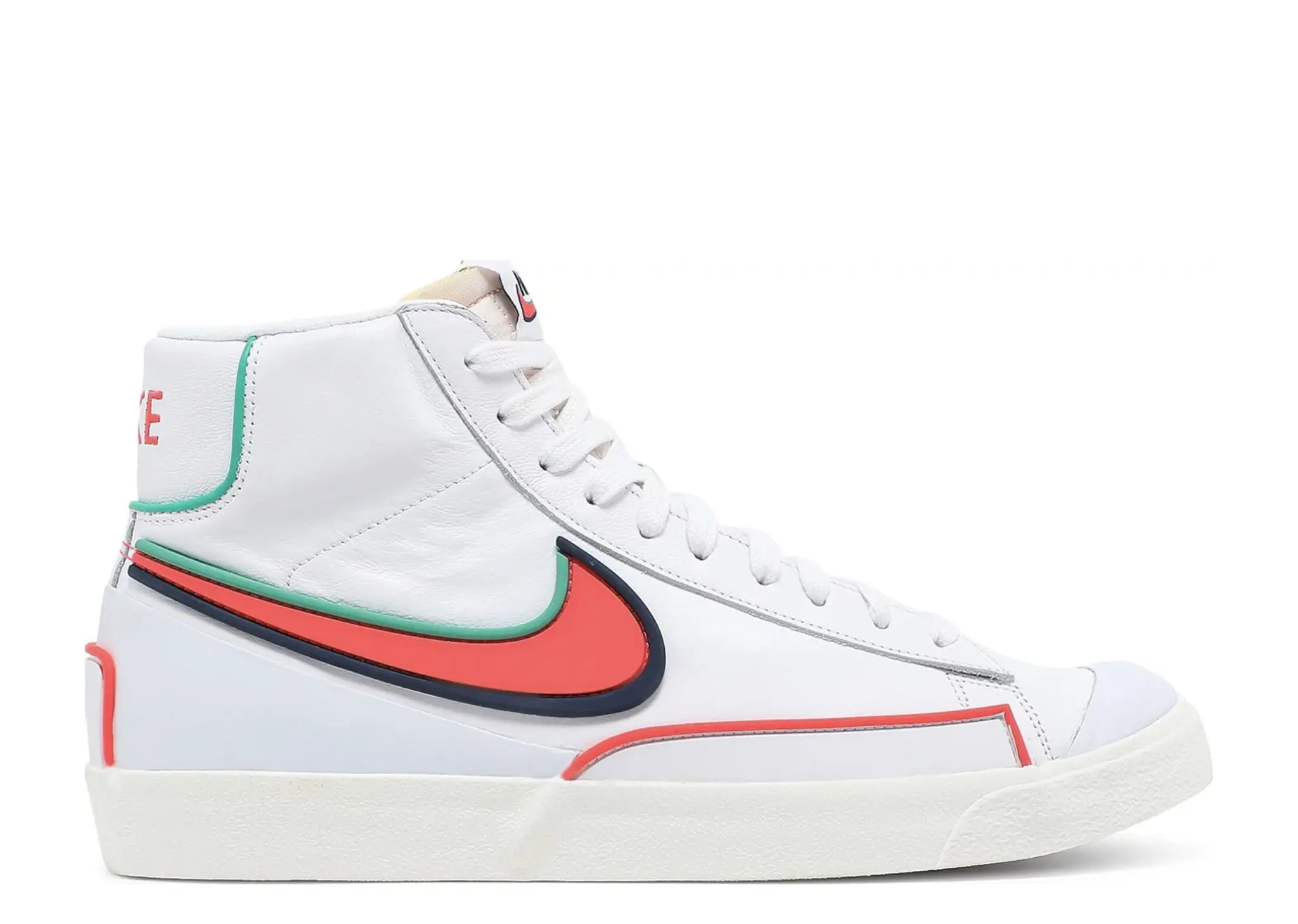 Nike Blazer Mid Infinite White Bright Crimson