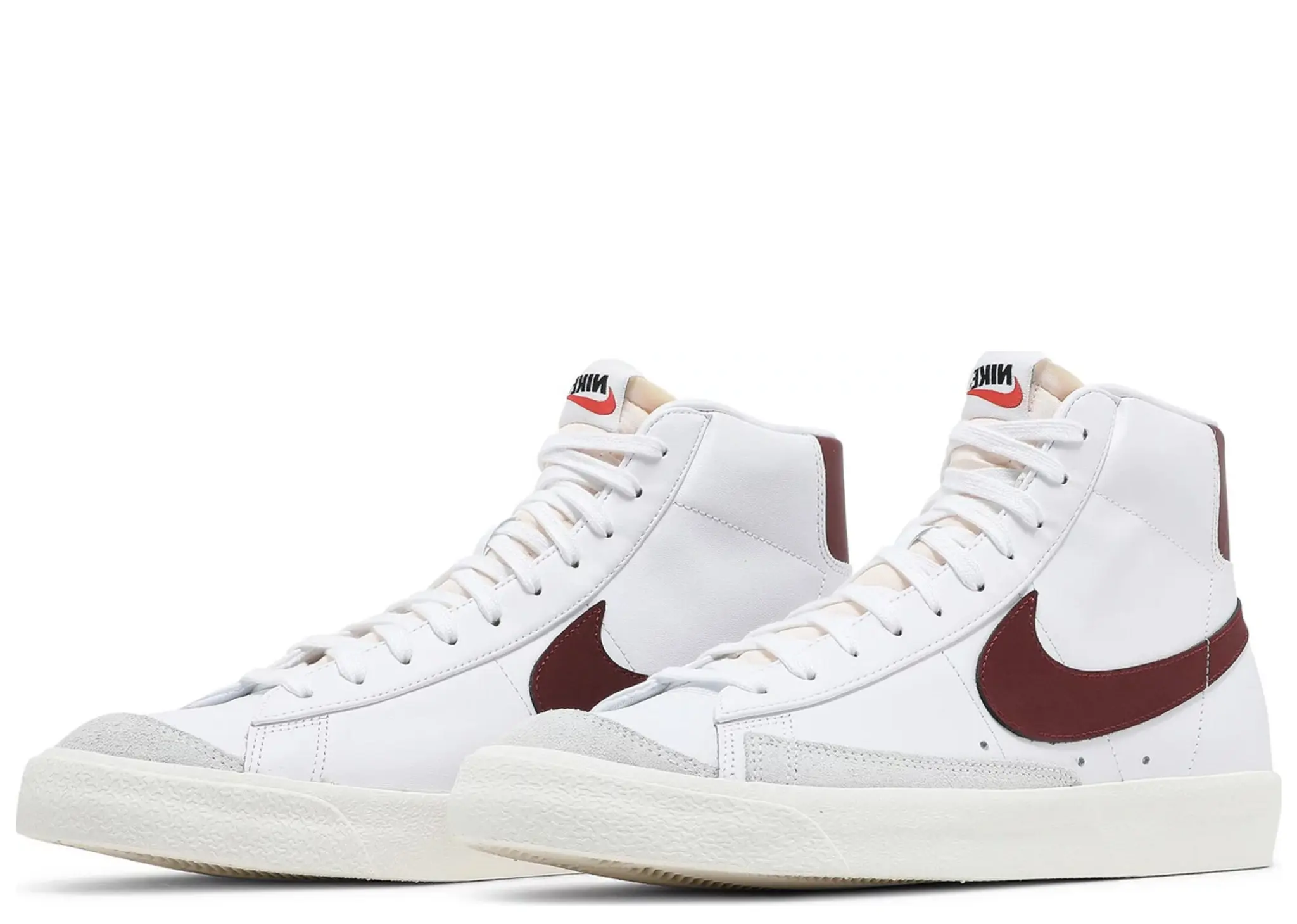 Nike Blazer Mid '77 White Team Red - photo 2