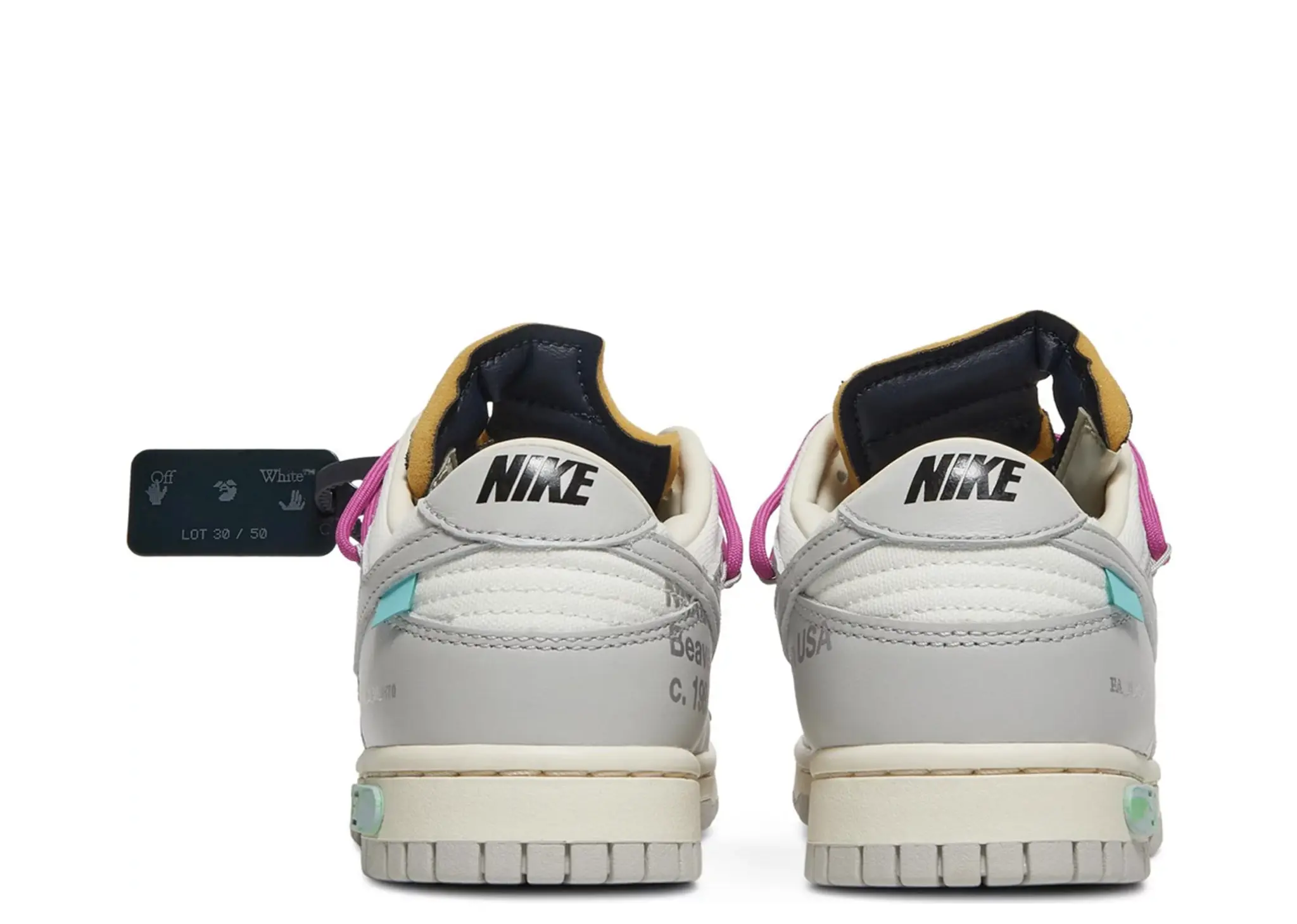 Nike Dunk Low Off-White Lot 30 - photo 3