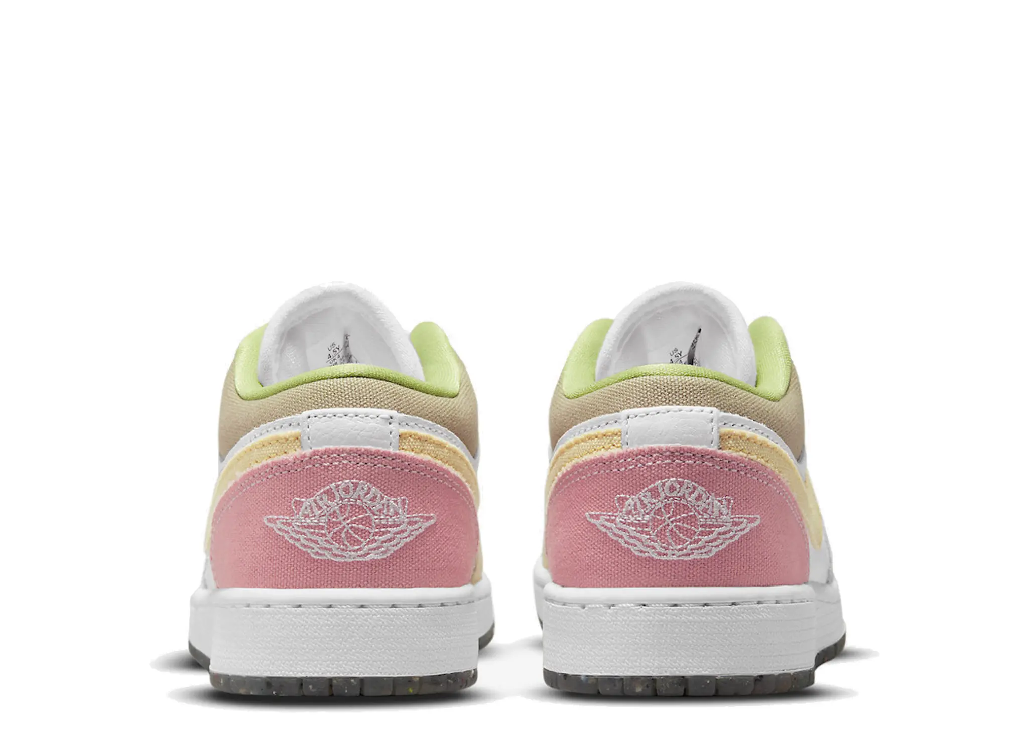Air Jordan 1 Low Pastel Grind Vivid Green (Grade School) - photo 3