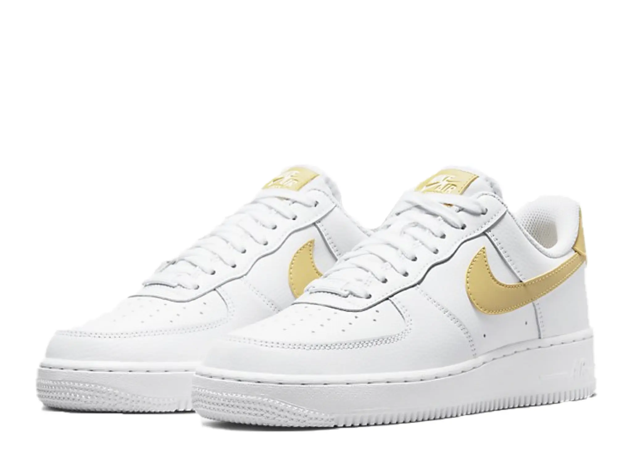 Nike Air Force 1 '07 White Saturn Gold (Women's) - photo 2