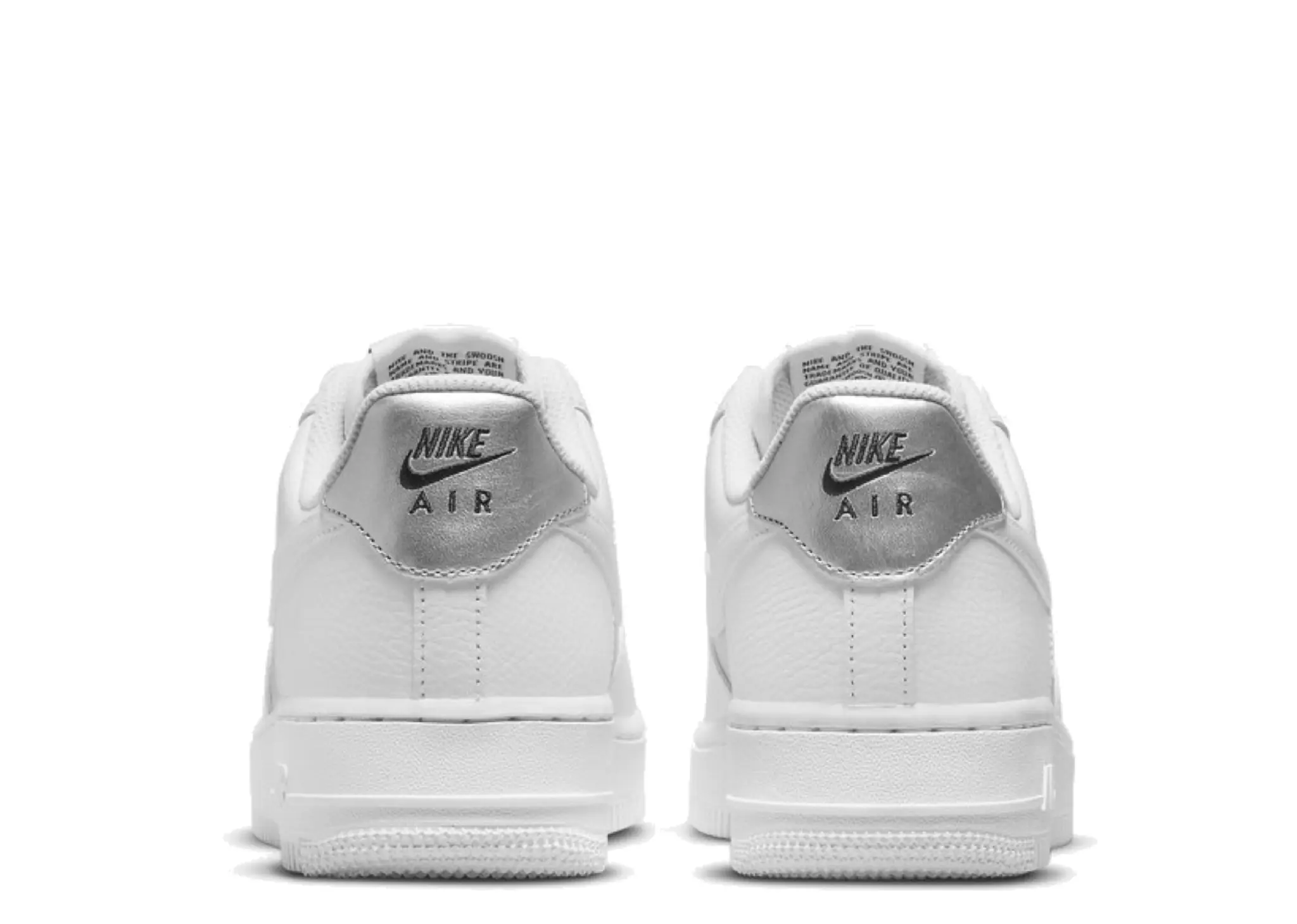 Nike Air Force 1 '07 White Metallic Silver (Women's) - photo 3