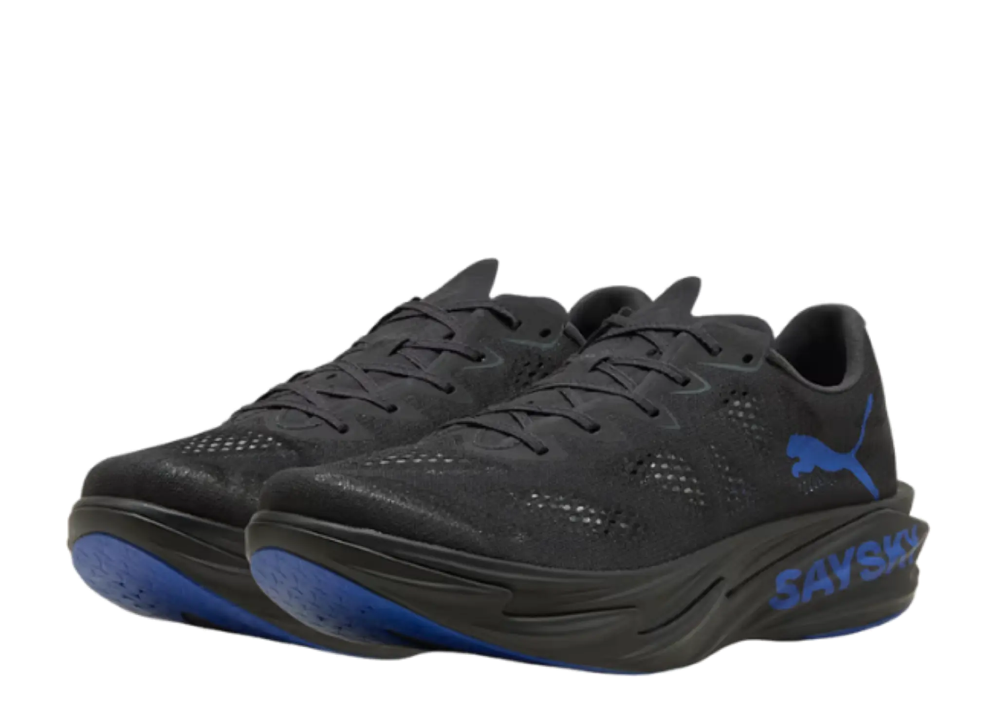 Puma Deviate Nitro Elite 4 SAYSKY Dark Gray Vivid Blue - photo 2