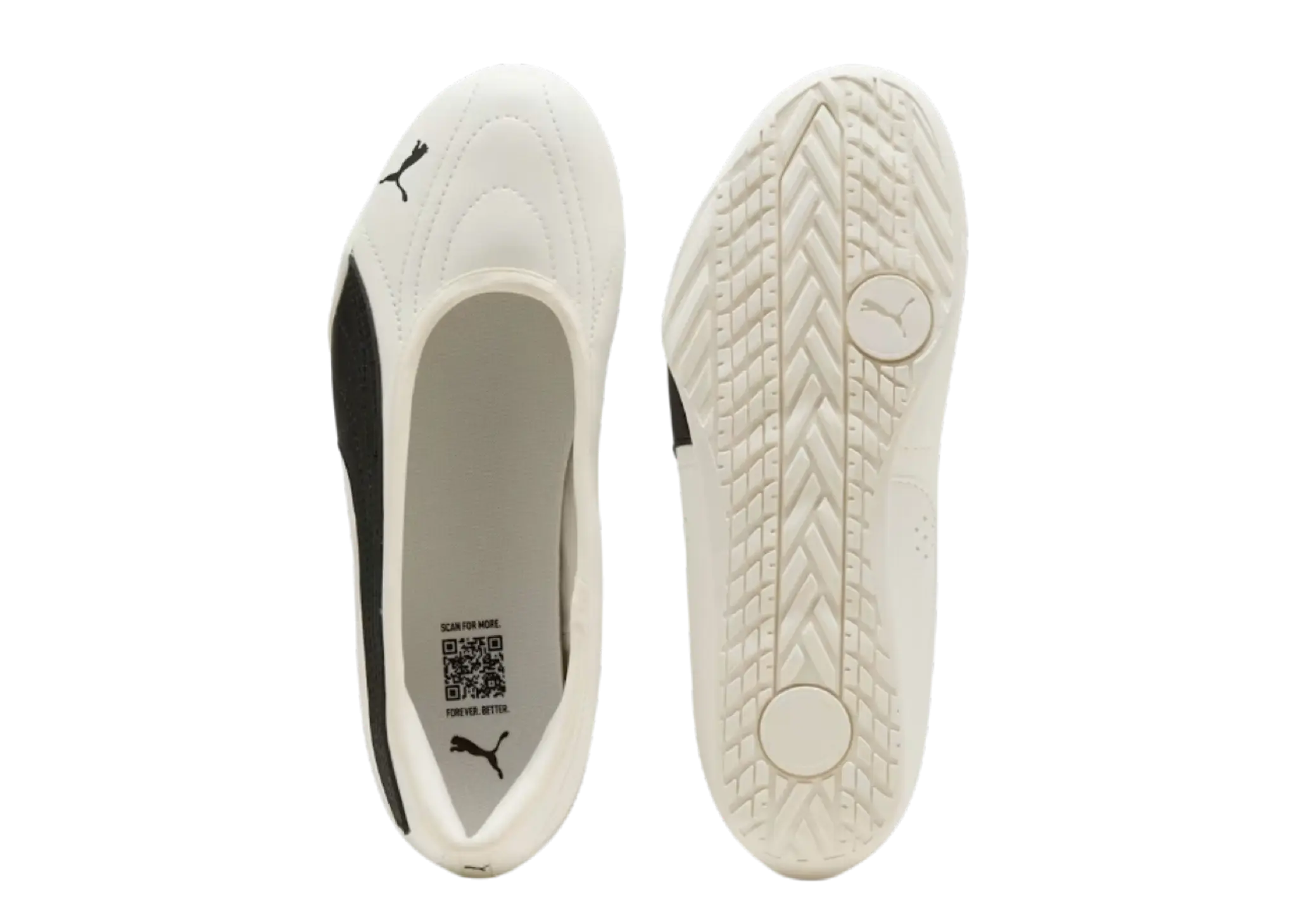 Puma Catch Soleil Ballerina Warm White Black (Women's) - photo 3