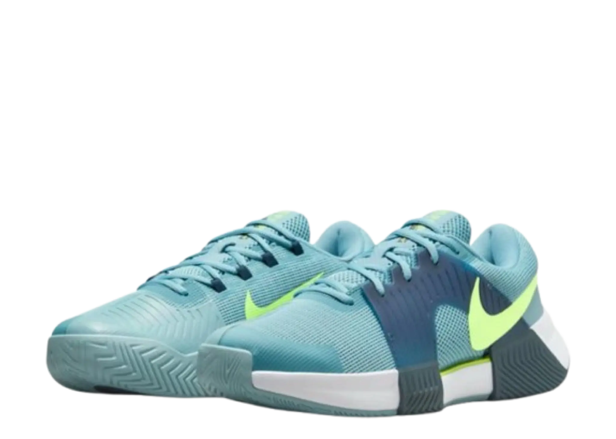 Nike Zoom GP Challenge 1 HC Denim Turquoise Armory Navy Volt - photo 2