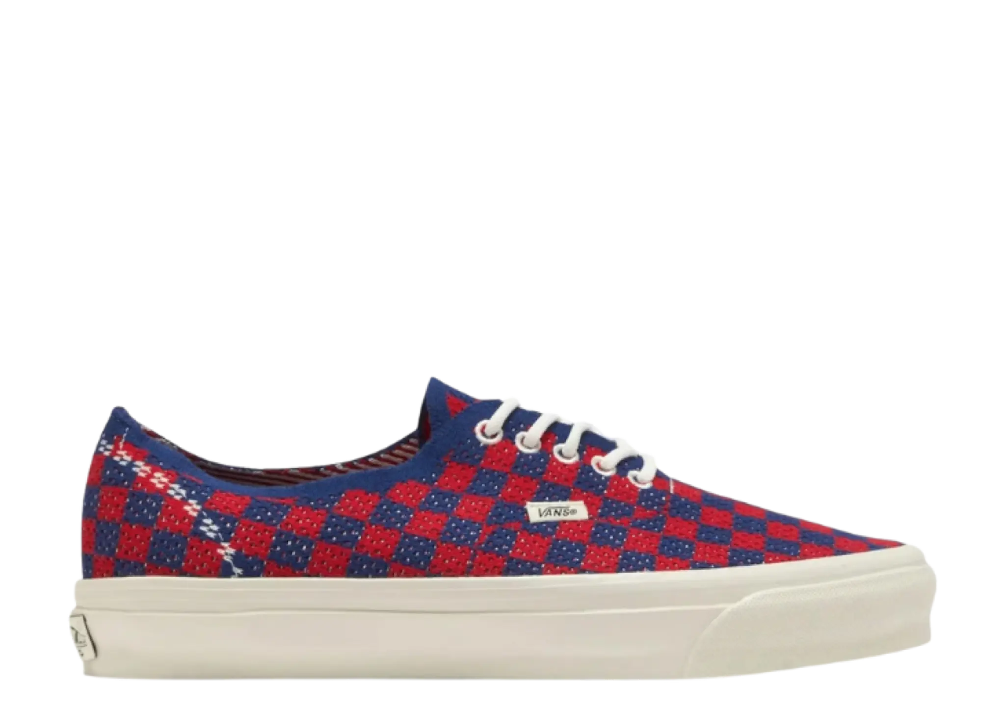 Vans LX Authentic 44 EK Punk Check Red Blue