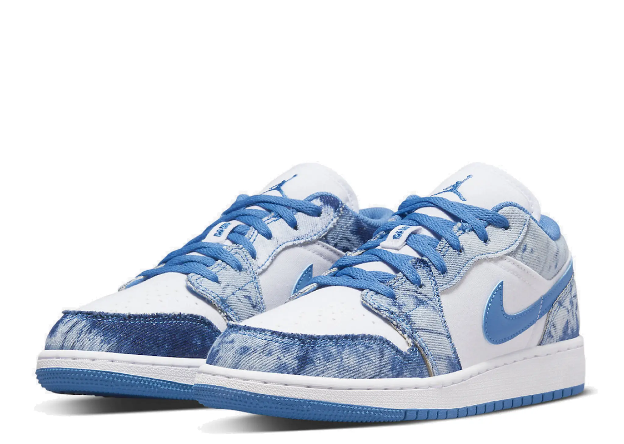 Air Jordan 1 Low Washed Denim (Grade School) - photo 2