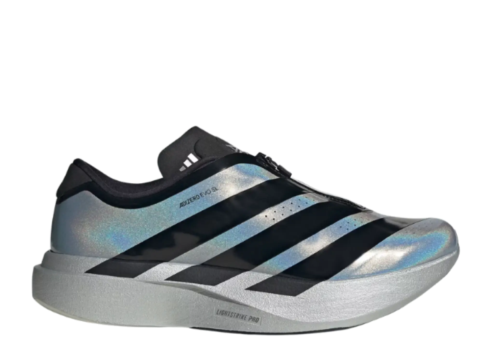 Adidas Adizero Evo SL Zip Silver Metallic Core Black Halo Silver