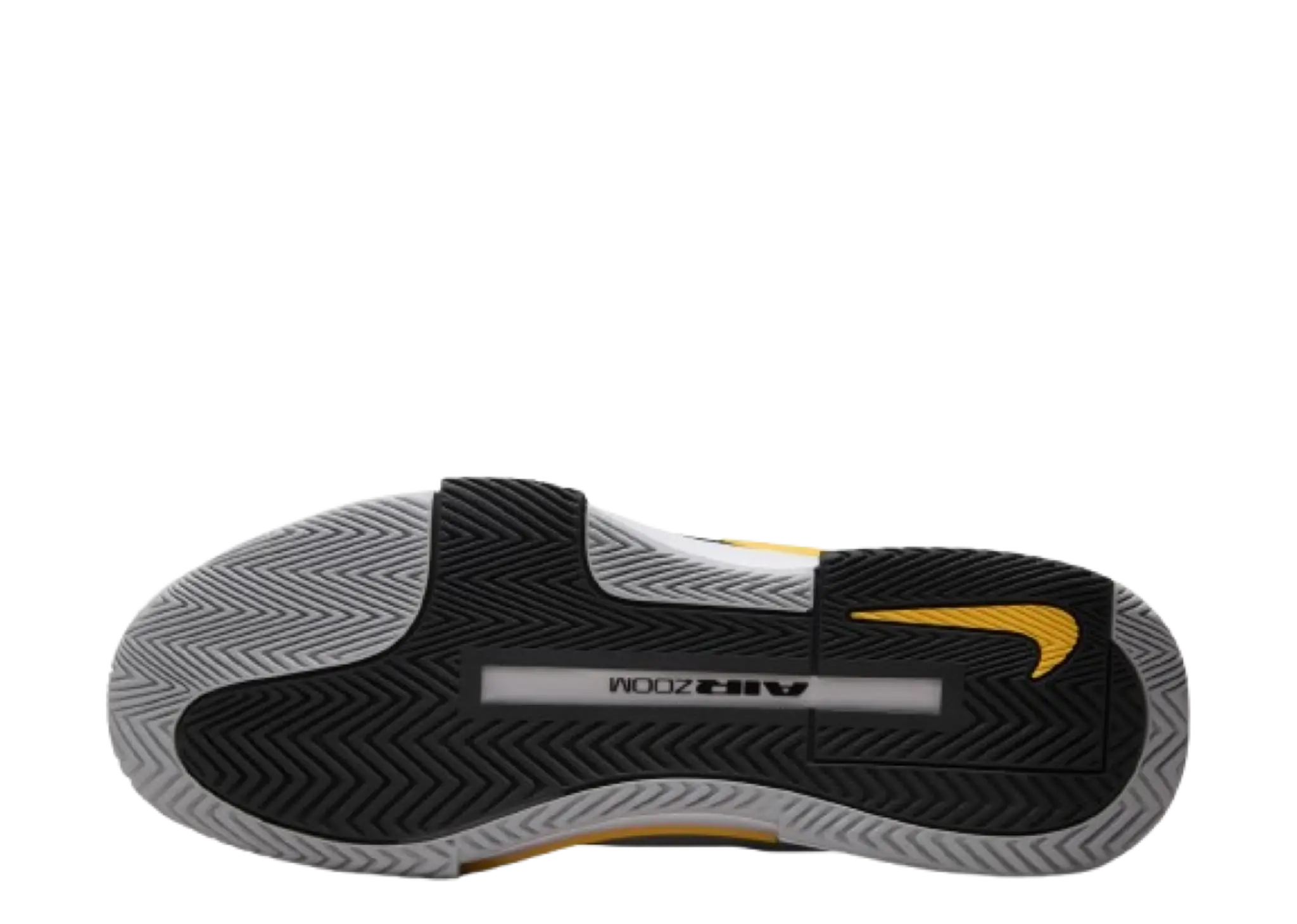 Nike Zoom GP Challenge 1 HC Wolf Grey Black White Laser Orange - photo 3