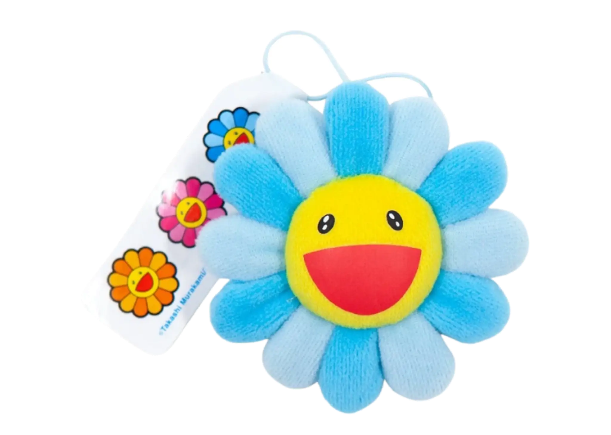 Takashi Murakami Keychain Pin Blue