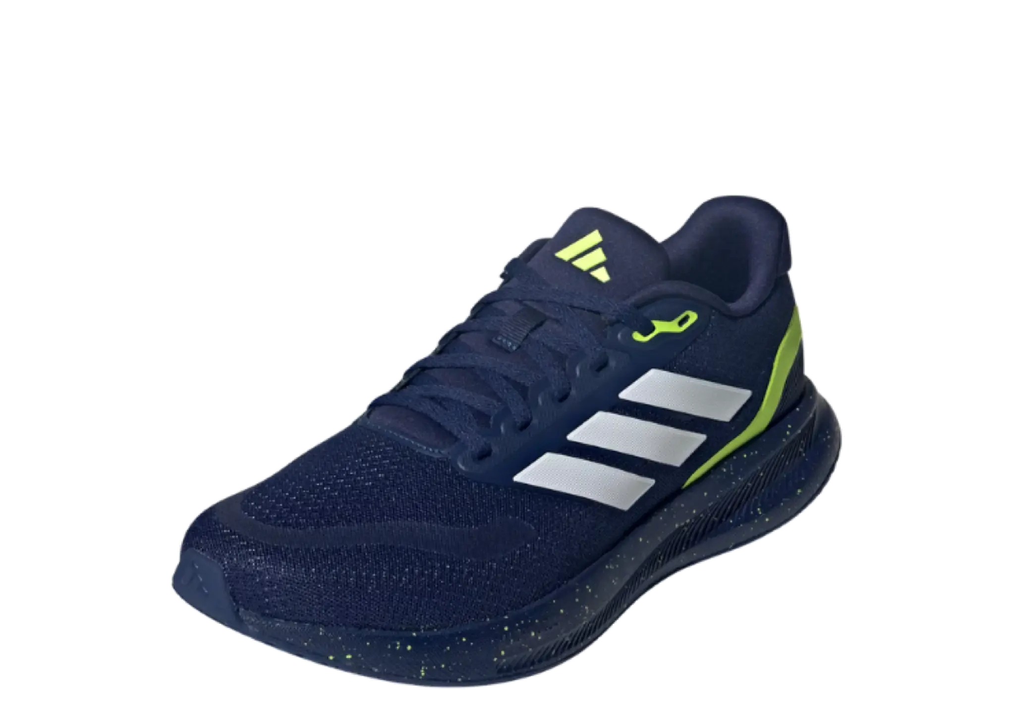 Adidas Runfalcon 5 Dark Blue Cloud White Hi-Res Yellow - photo 2