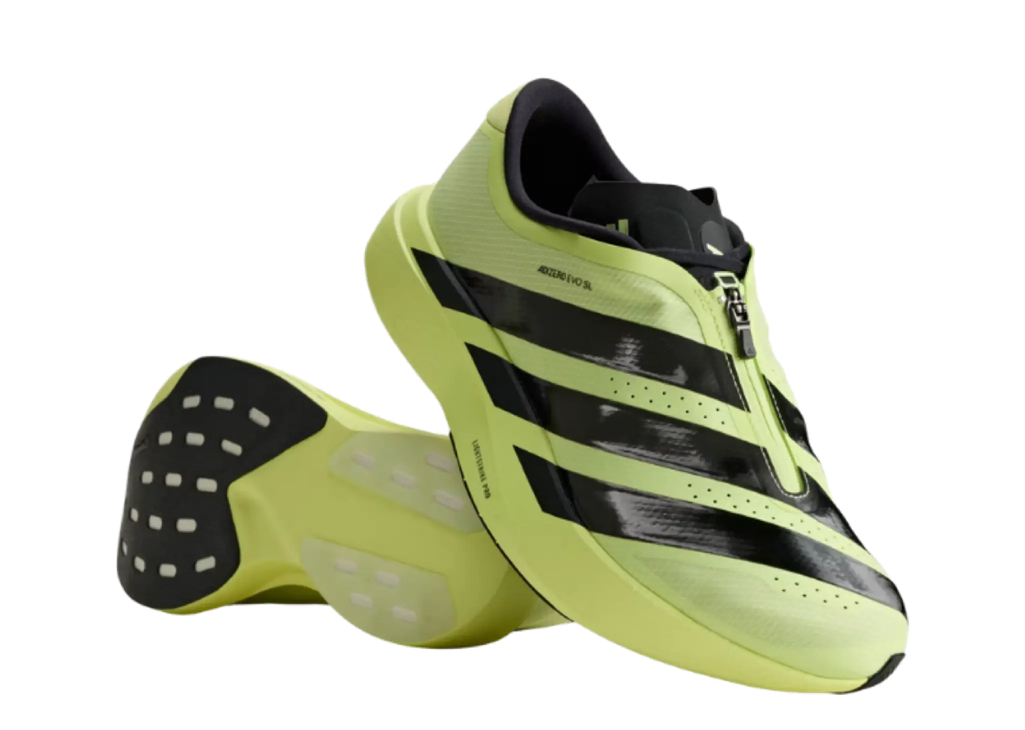 Adidas Adizero Evo SL Zip Frozen Lemon Core Black Iron Metallic - photo 2