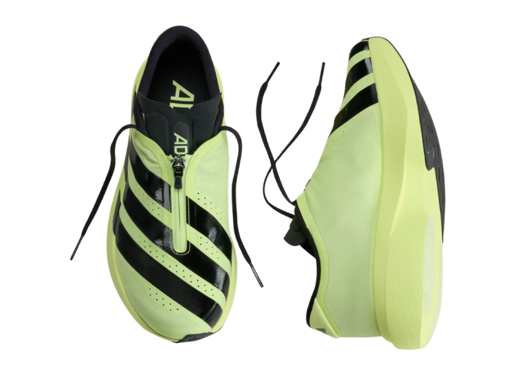 Adidas Adizero Evo SL Zip Frozen Lemon Core Black Iron Metallic - photo 3