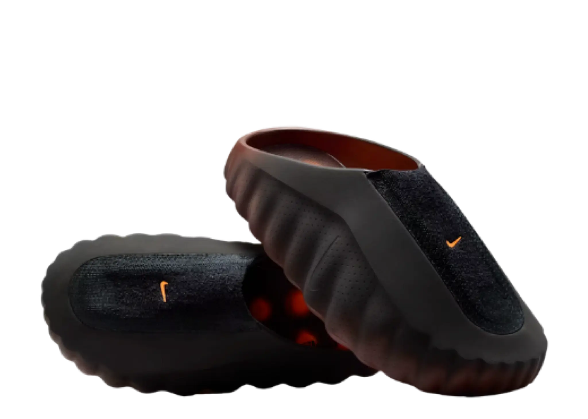 Nike Mind 001 Flyknit Slide Bronze Eclipse Total Orange - photo 2