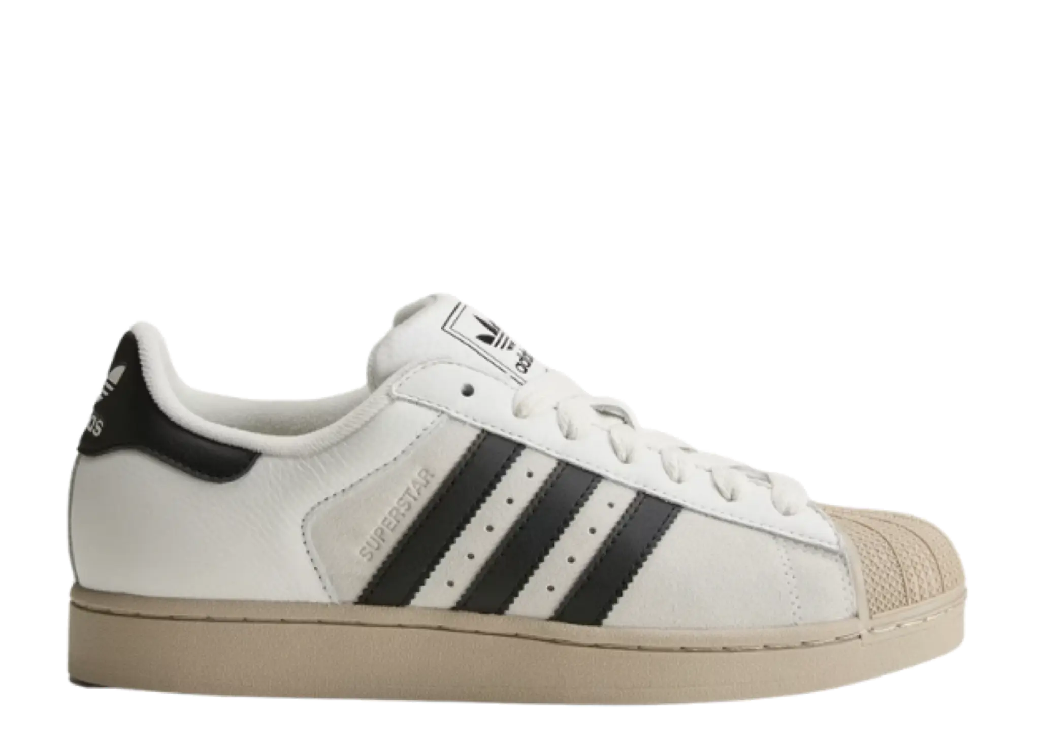 Adidas Superstar II Core White Core Black Khaki Three