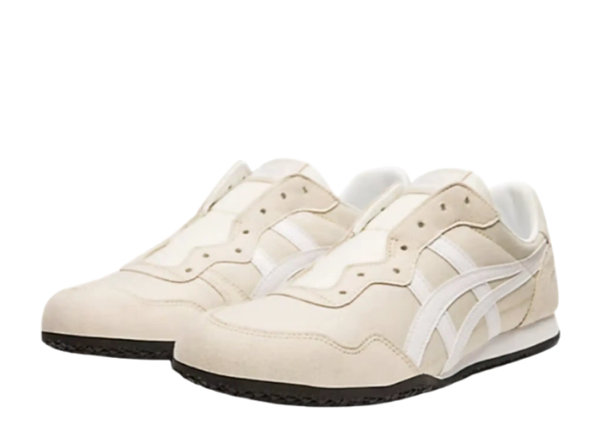 Onitsuka Tiger Serrano Slip-On Oatmeal White - photo 2