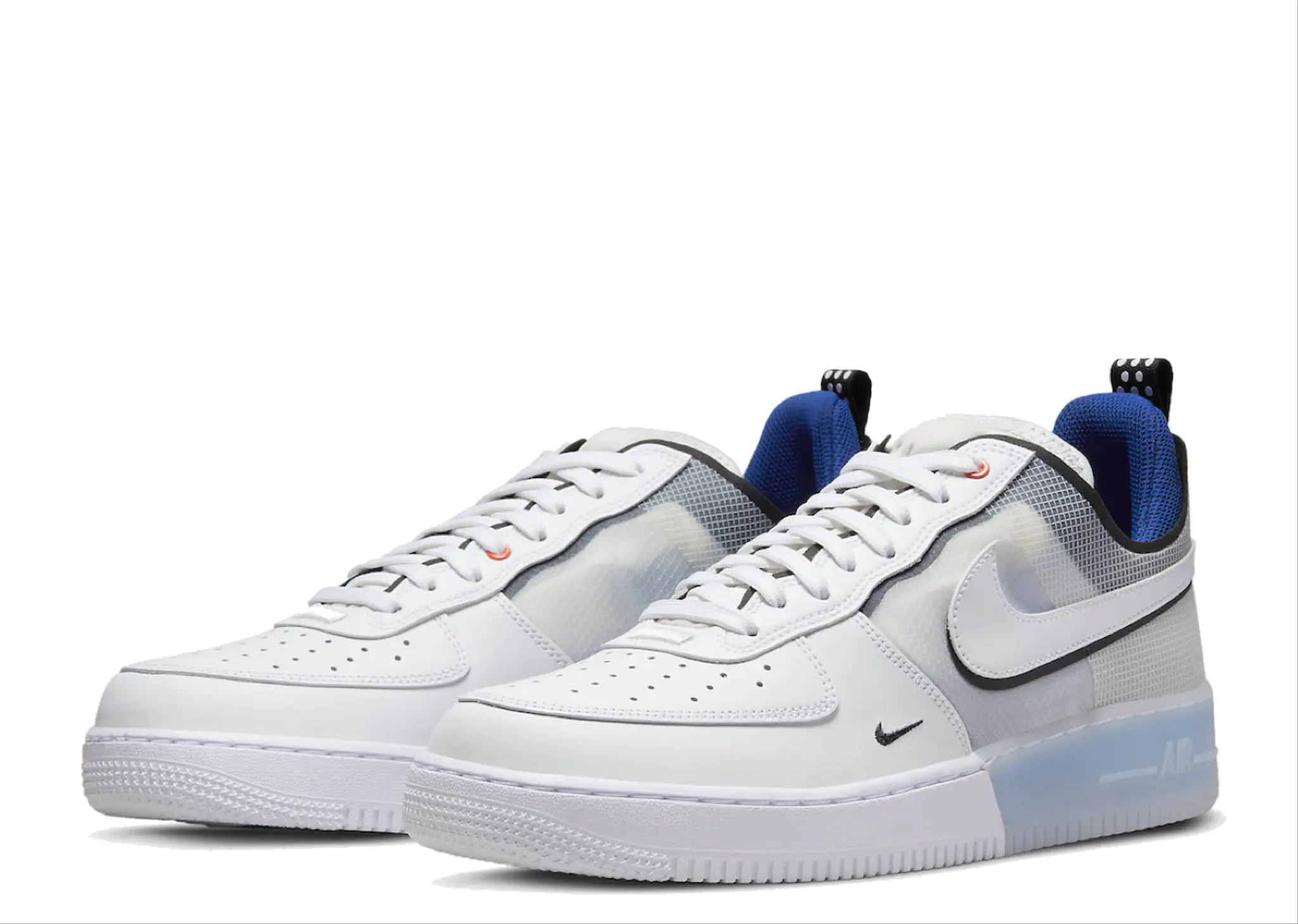 Nike Air Force 1 Low React Split White Photo Blue - photo 2