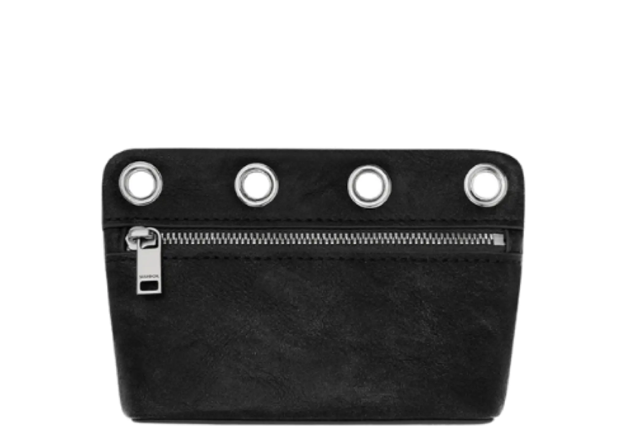 Stand Oil Loop Eyelet Pouch Dark Gray - photo 3