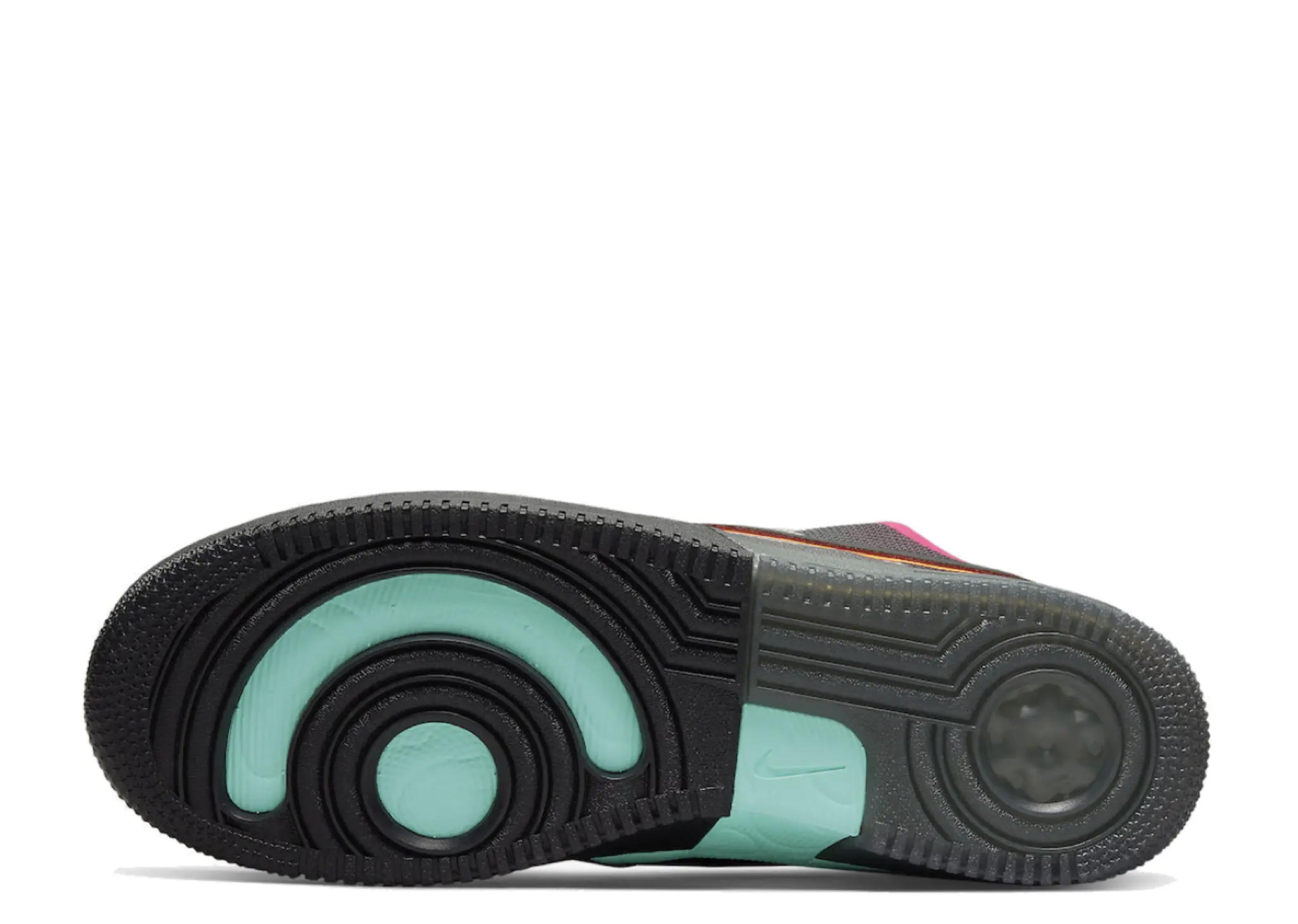 Nike Air Force 1 Low React Black Neon - photo 4