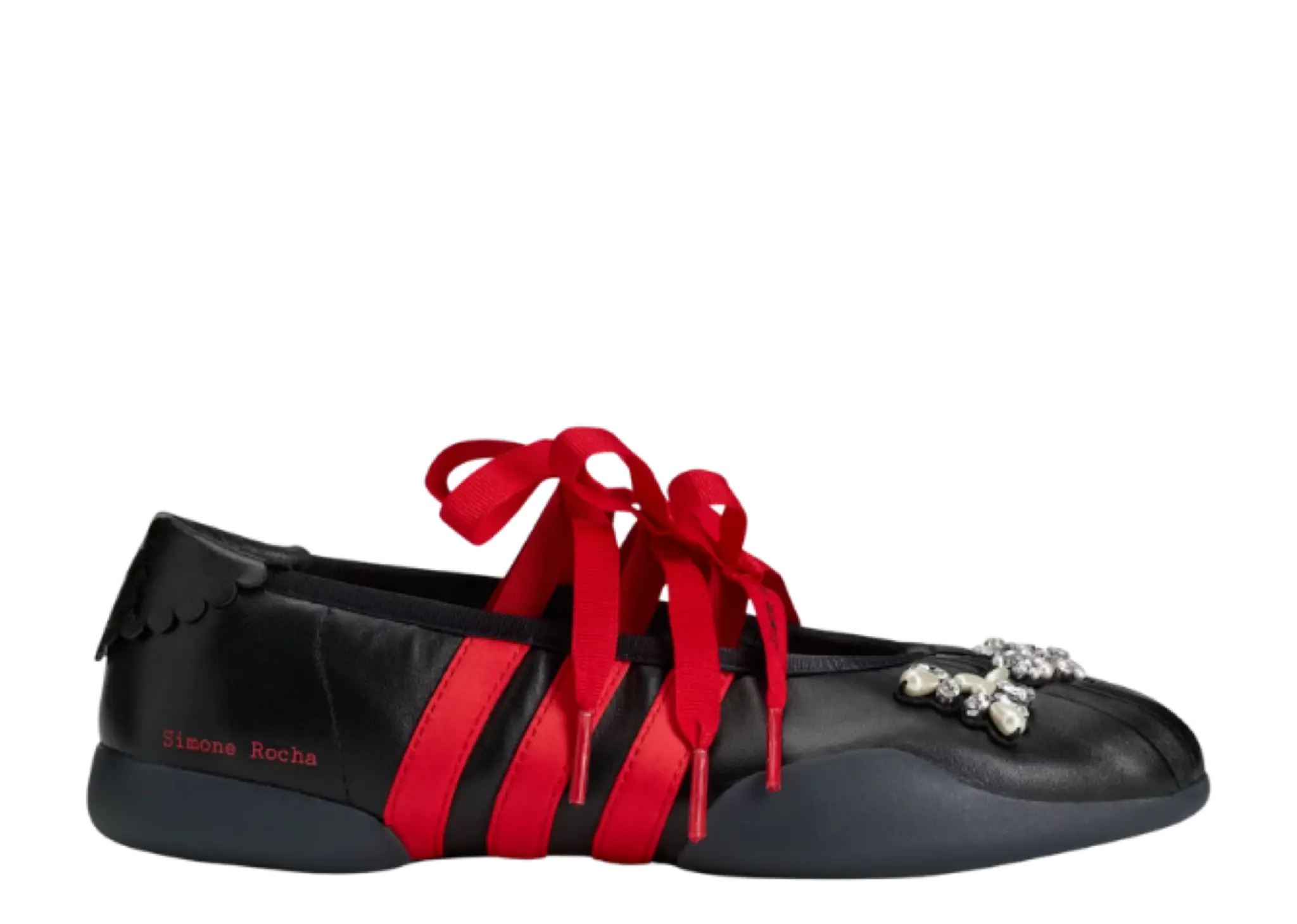 Adidas Taekwondo Ballerina Simone Rocha Black Better Scarlet (Women's)
