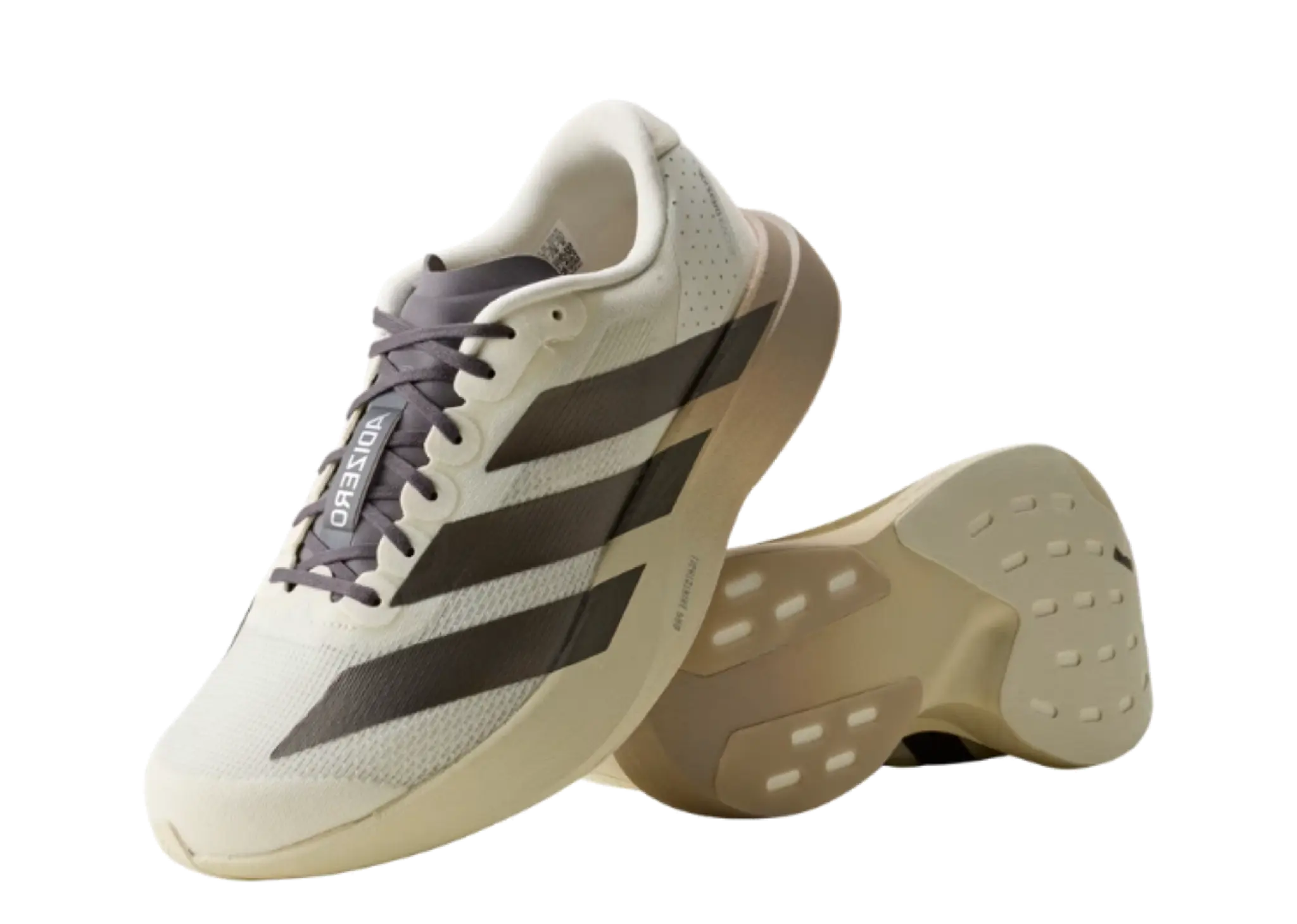 Adidas Adizero Evo SL Off White Aurora Coffee Metallic Matte Silver - photo 2