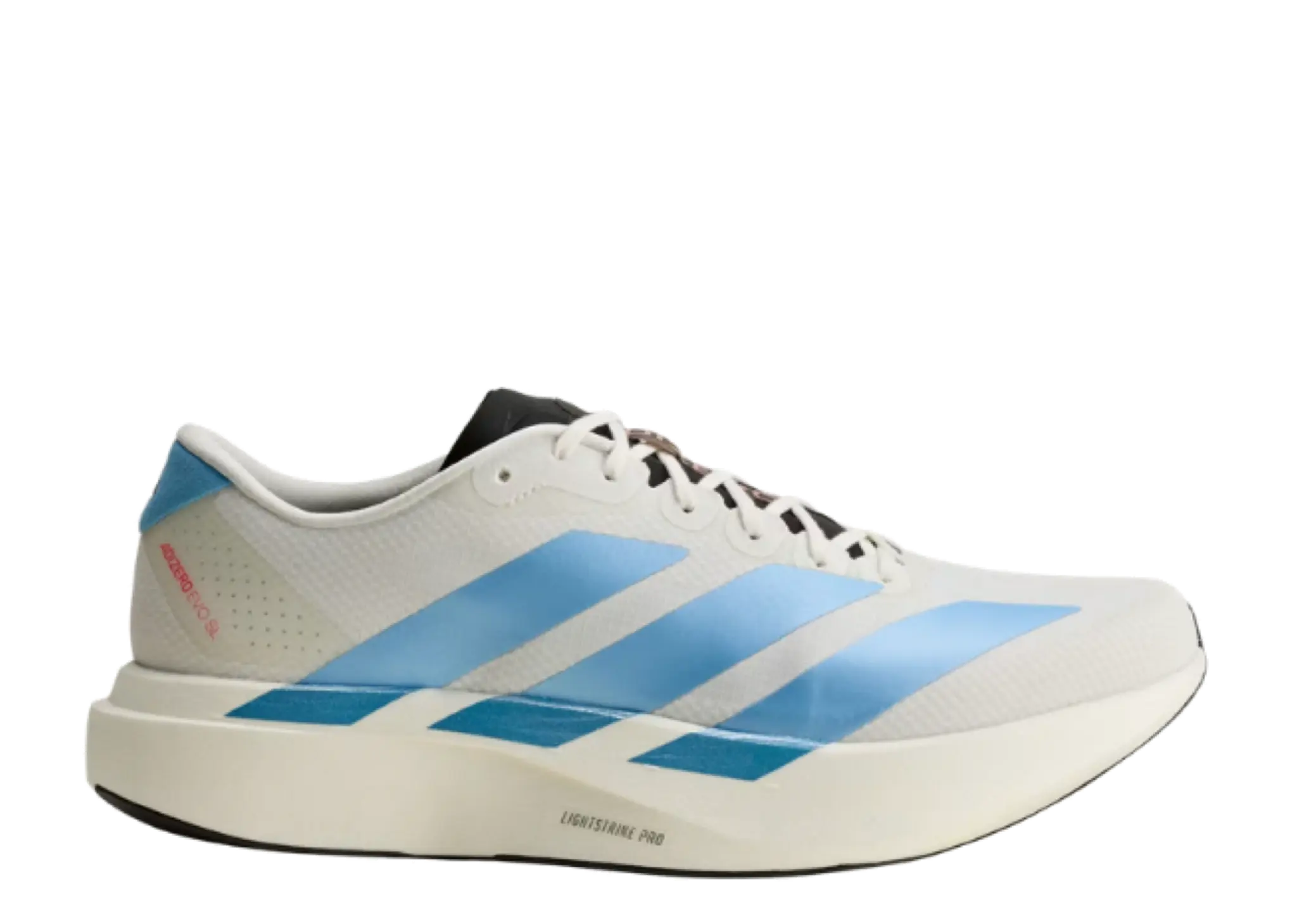 Adidas Adizero Evo SL Woven Off White Light Blue Bright Red