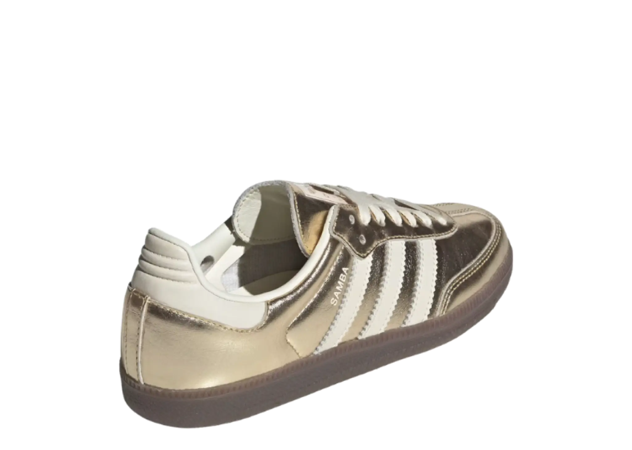 Adidas Samba OG Gold Metallic Off White Gum (Women's) - photo 3