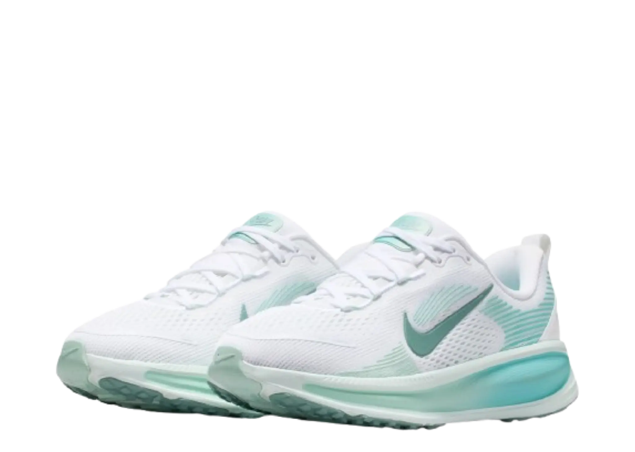 Nike Vomero 18 White Bleached Turquoise (Grade School) - photo 2
