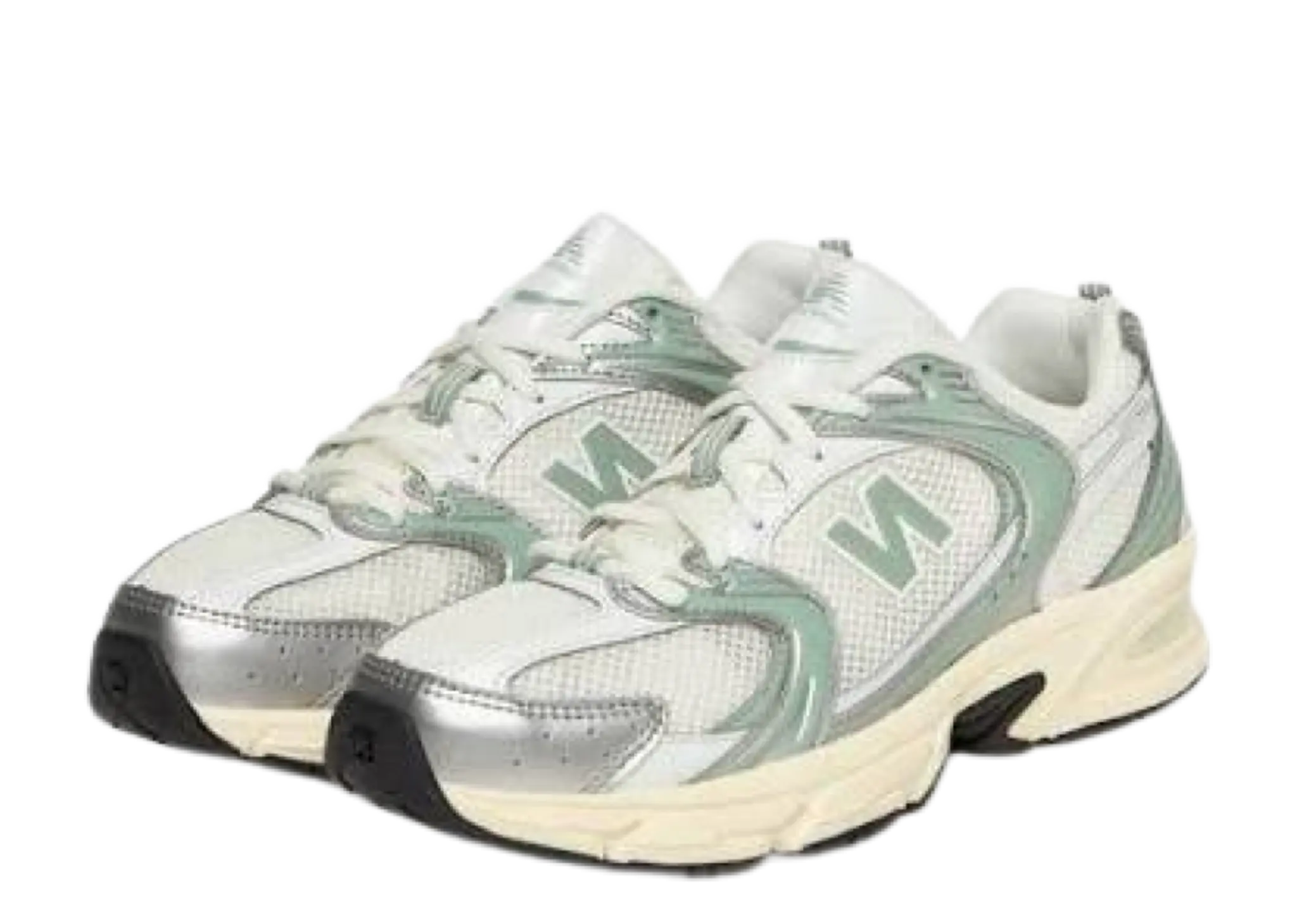 New Balance 530 Silver Metallic Mosaic Green - photo 2