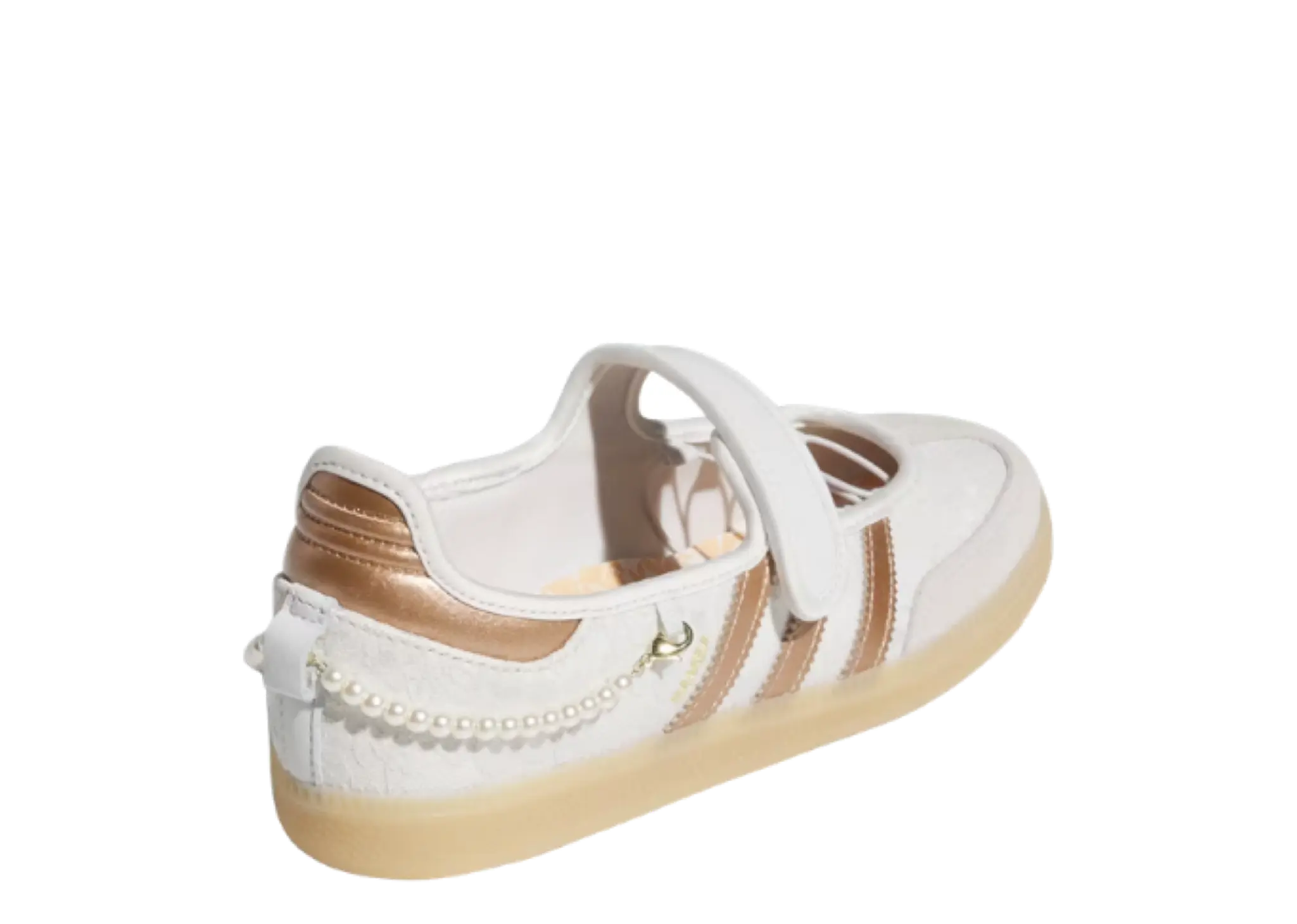 Adidas Samba Jane Crystal White Supplier Colour Acid Orange (Women's) - photo 3