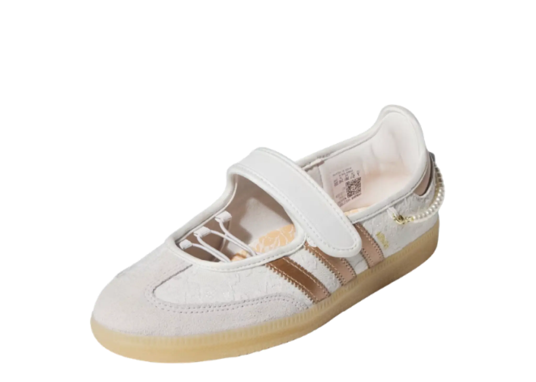 Adidas Samba Jane Crystal White Supplier Colour Acid Orange (Women's) - photo 2