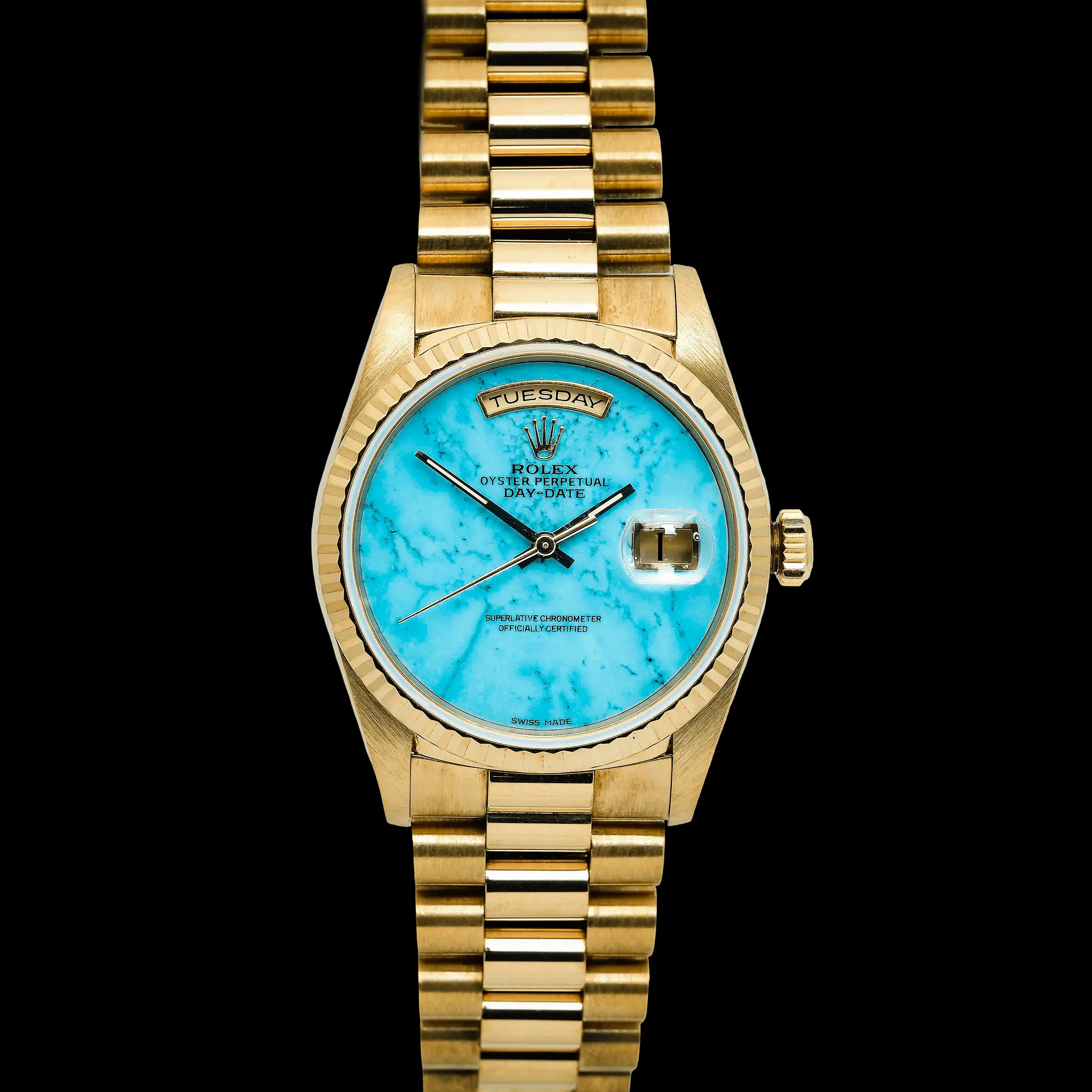 Rolex Day-Date 18K Yellow Gold Ref : 18238 - photo 2
