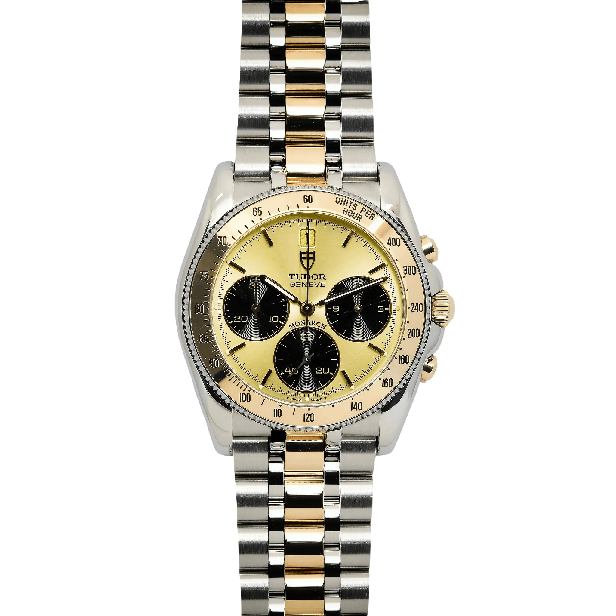 Tudor Monarch Chronograph 18K Two-Tone Ref : 15903