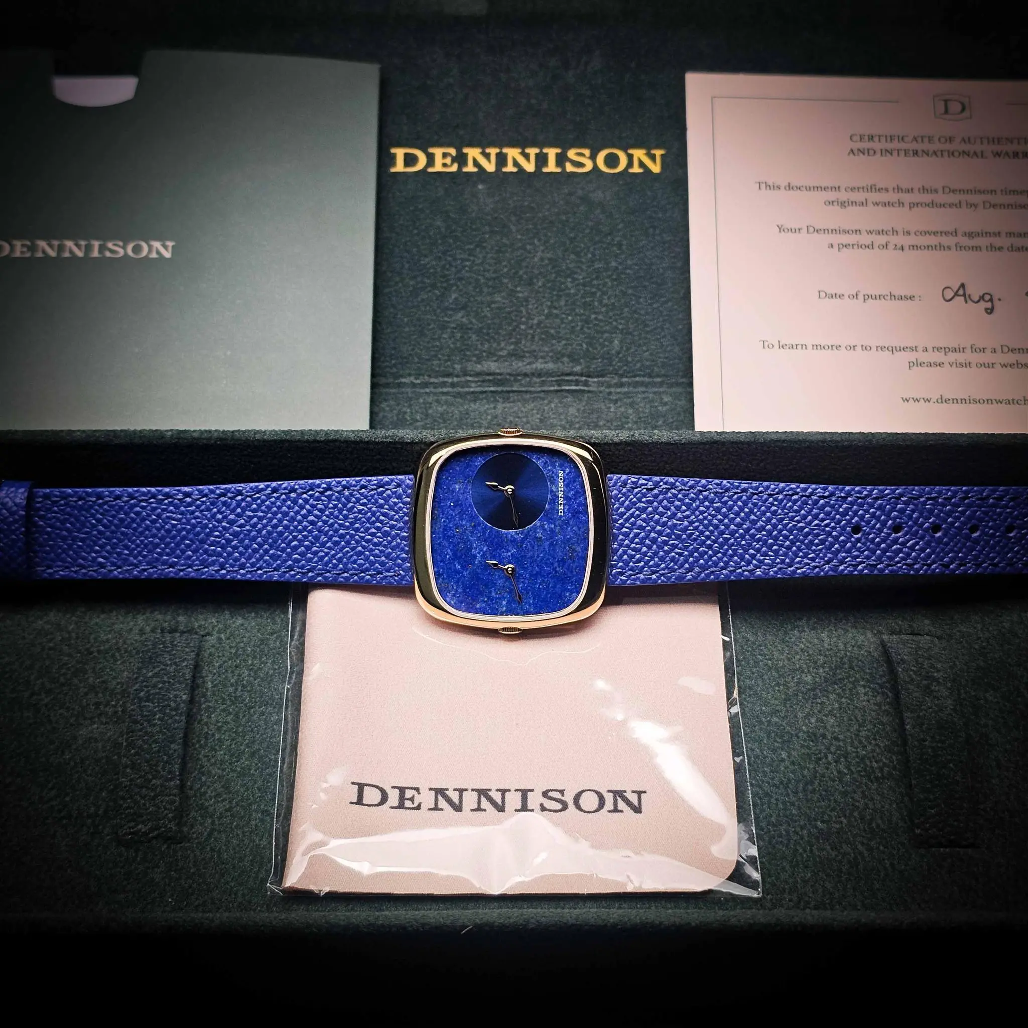 Dennison ALD Dual Time Lapis Lazuli & Blue Sunray Ref : ALD-DT02-G-ELBL-R-GBKL - photo 6