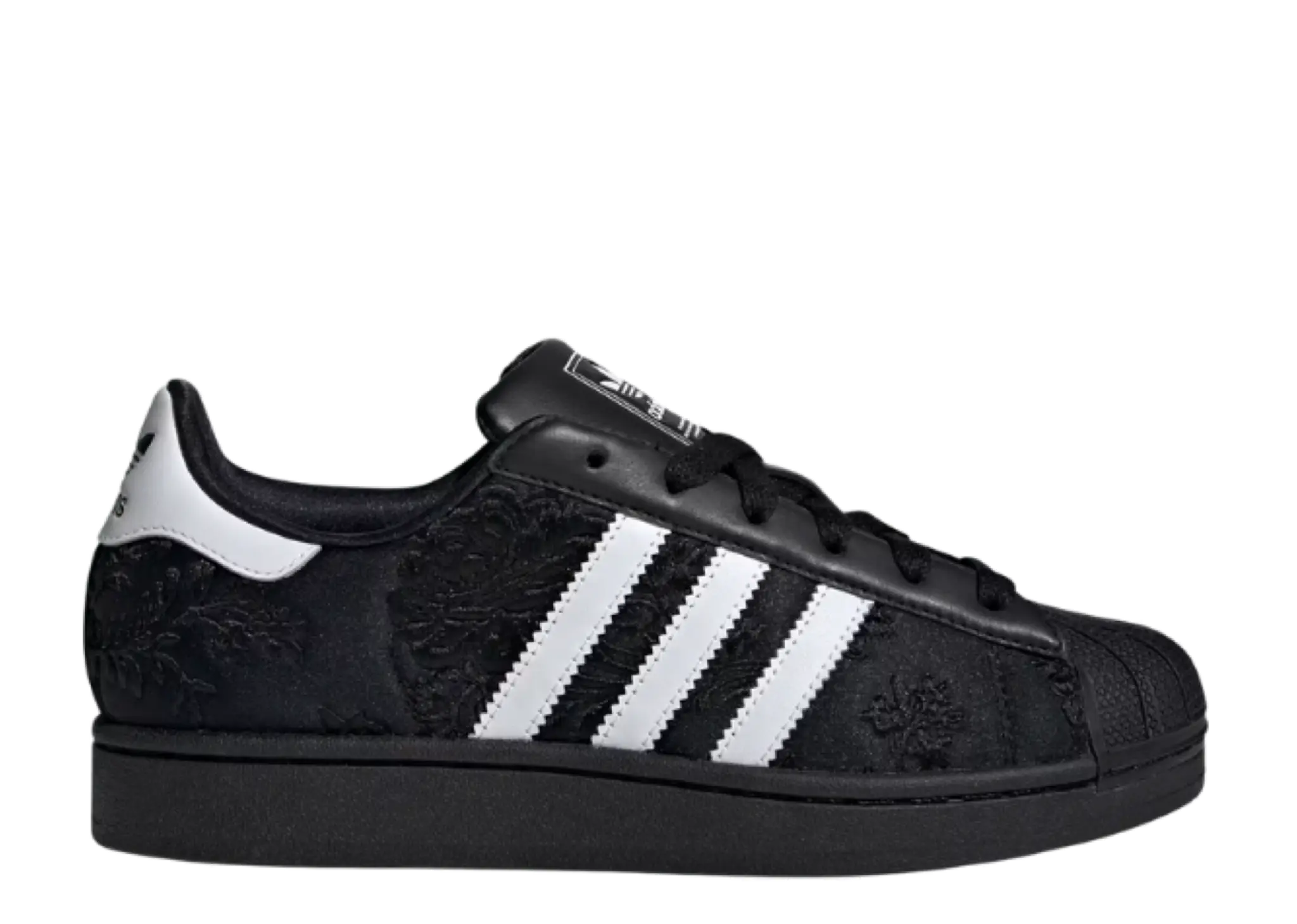 Adidas Superstar II Core Black Cloud White (Women's)