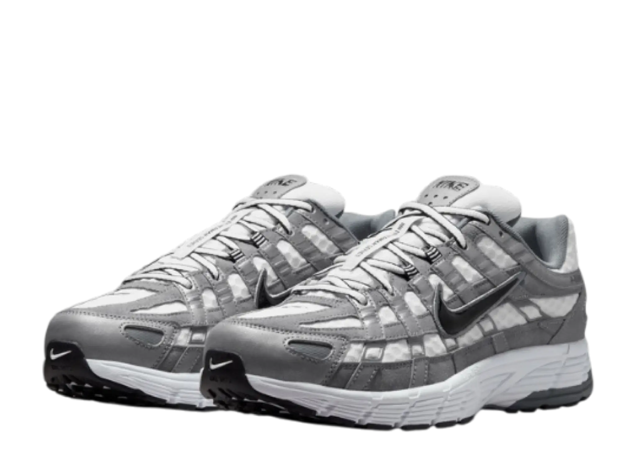 Nike P-6000 White Metallic Cool Grey Black - photo 2